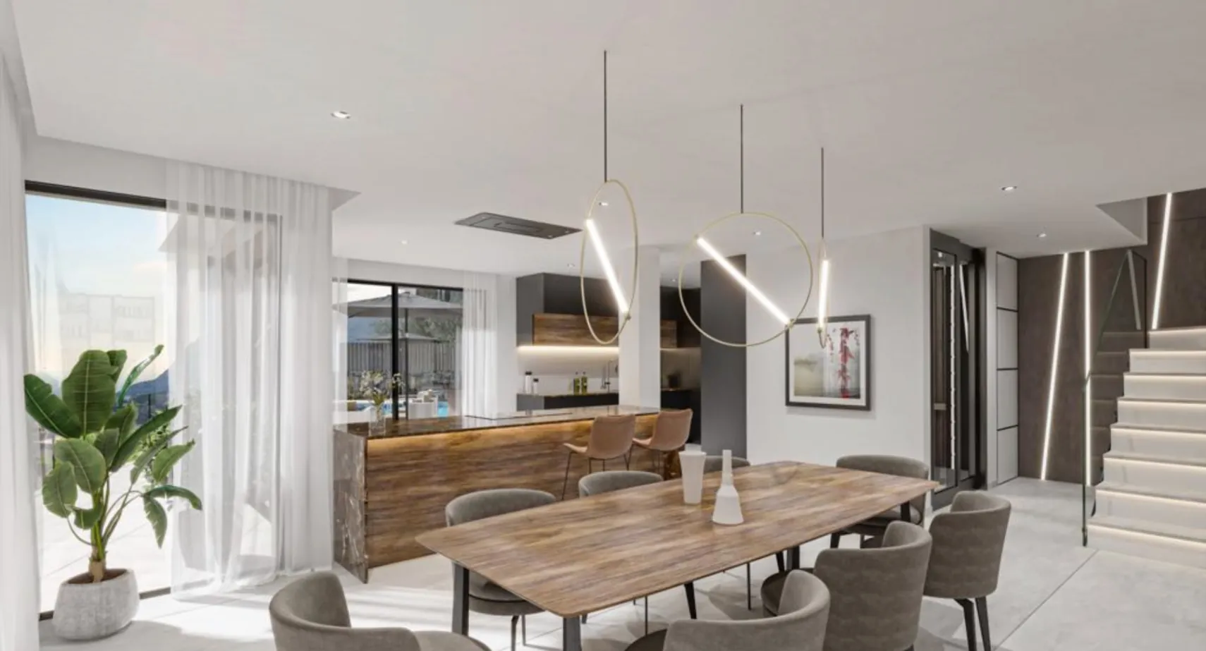 Nieuwbouwvilla onder constructie te koop in Partida Cucarres, Calpe