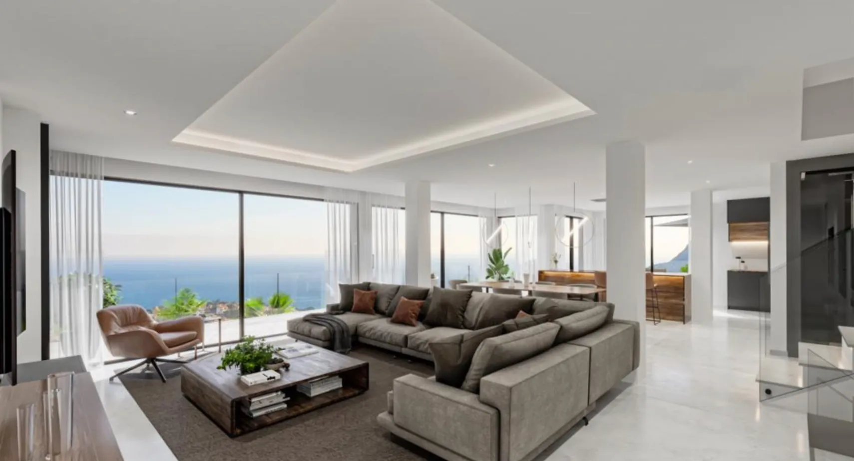 Nieuwbouwvilla onder constructie te koop in Partida Cucarres, Calpe