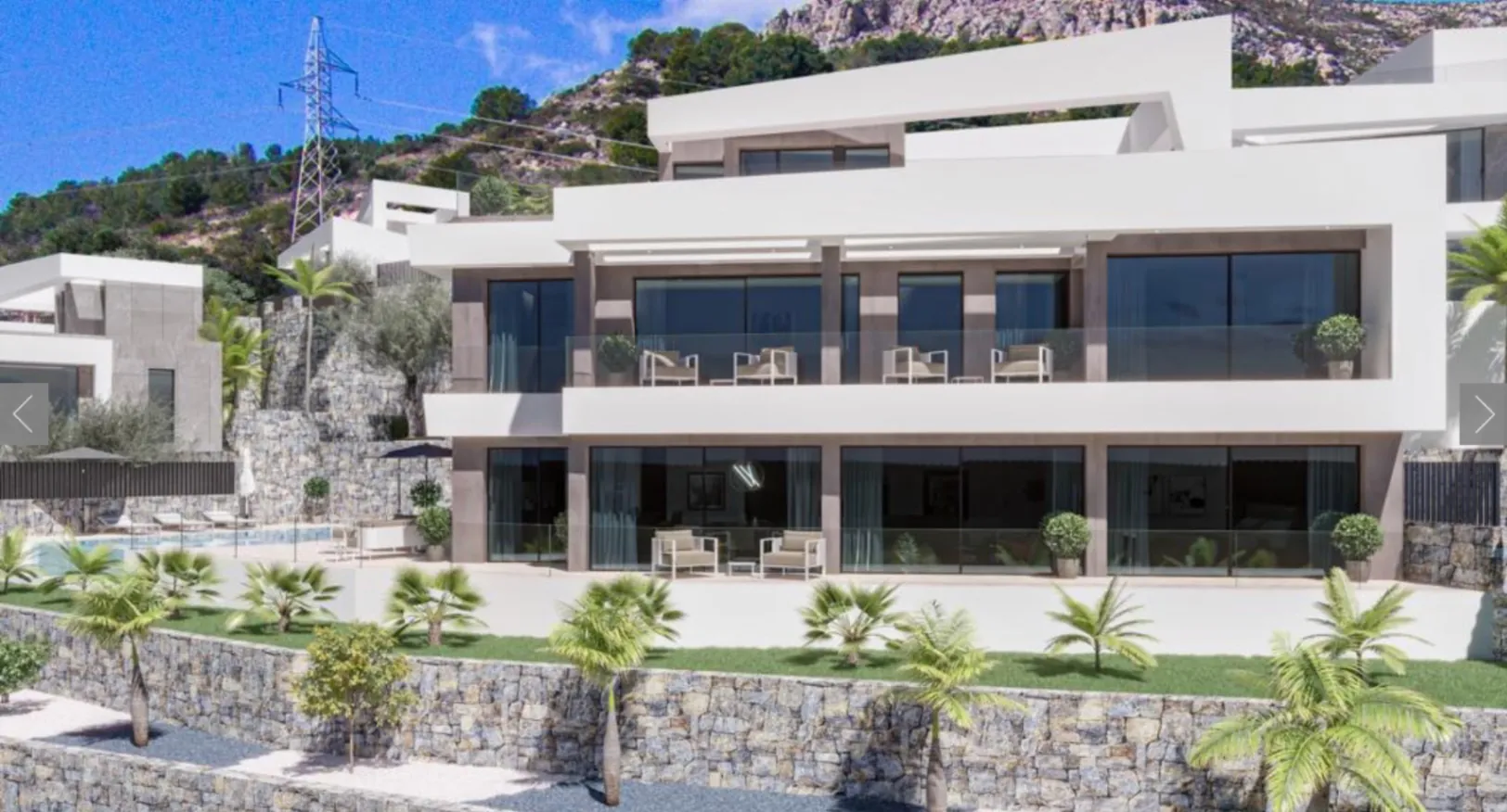 Nieuwbouwvilla onder constructie te koop in Partida Cucarres, Calpe