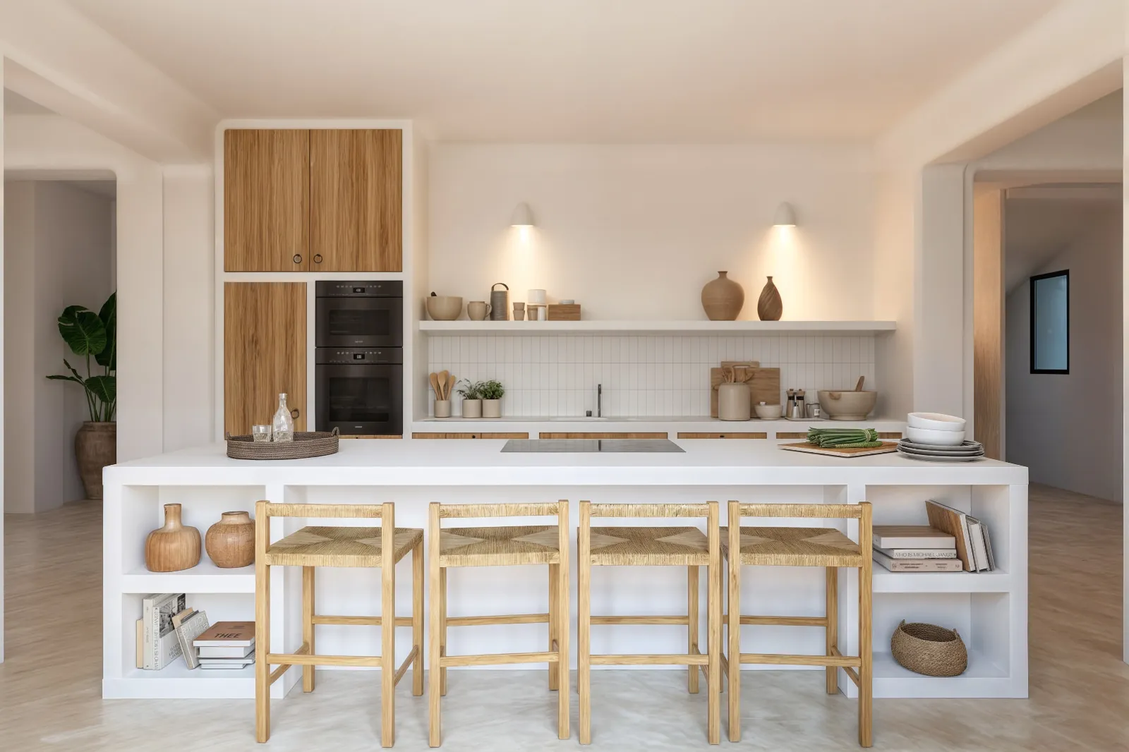 Project voor een nieuwbouw villa te koop met panoramisch zeezicht in Raco del Galeno, Benissa