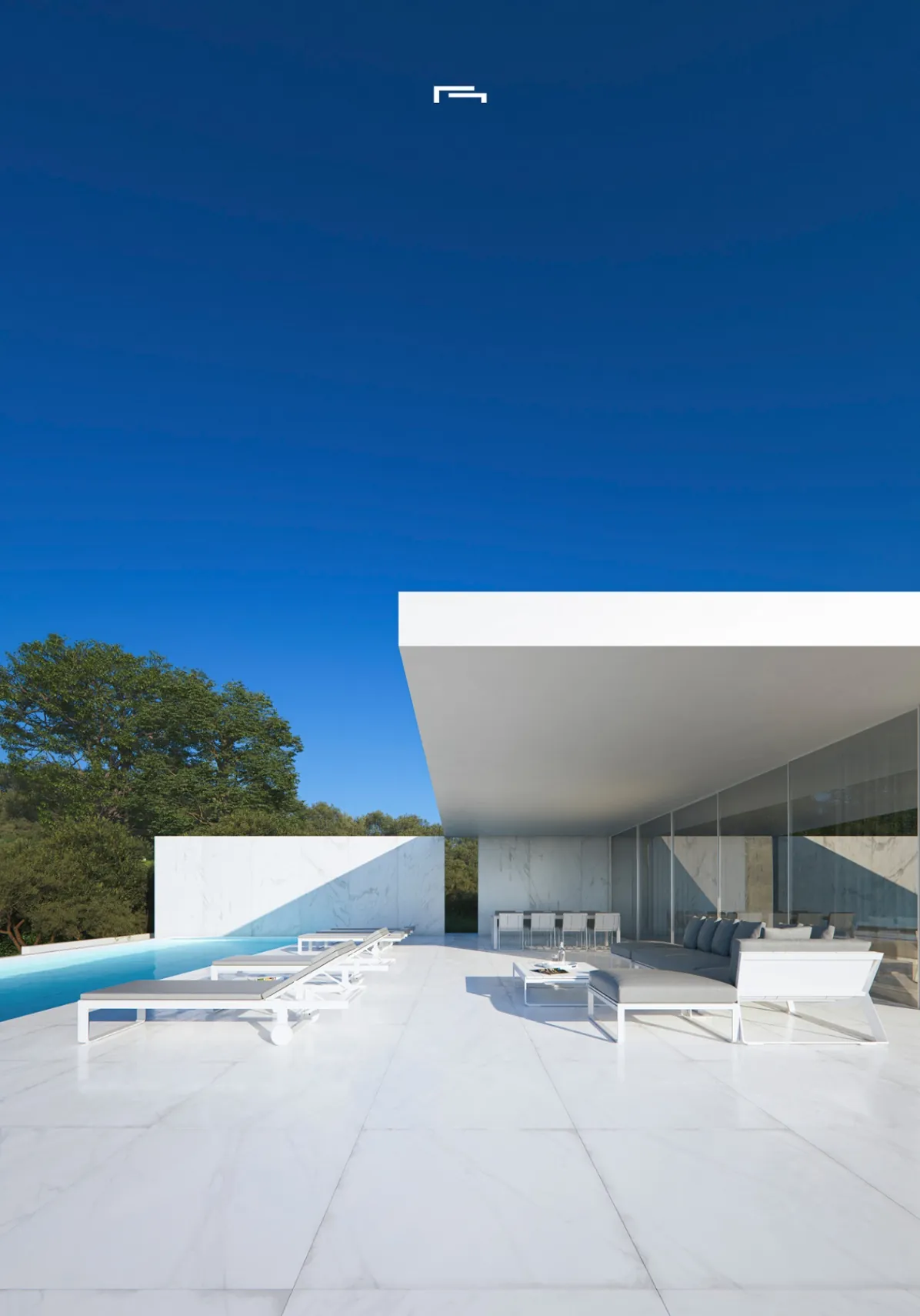 Nieuwbouwvilla met bouwvergunning en zeezicht in La Arnella, Moraira