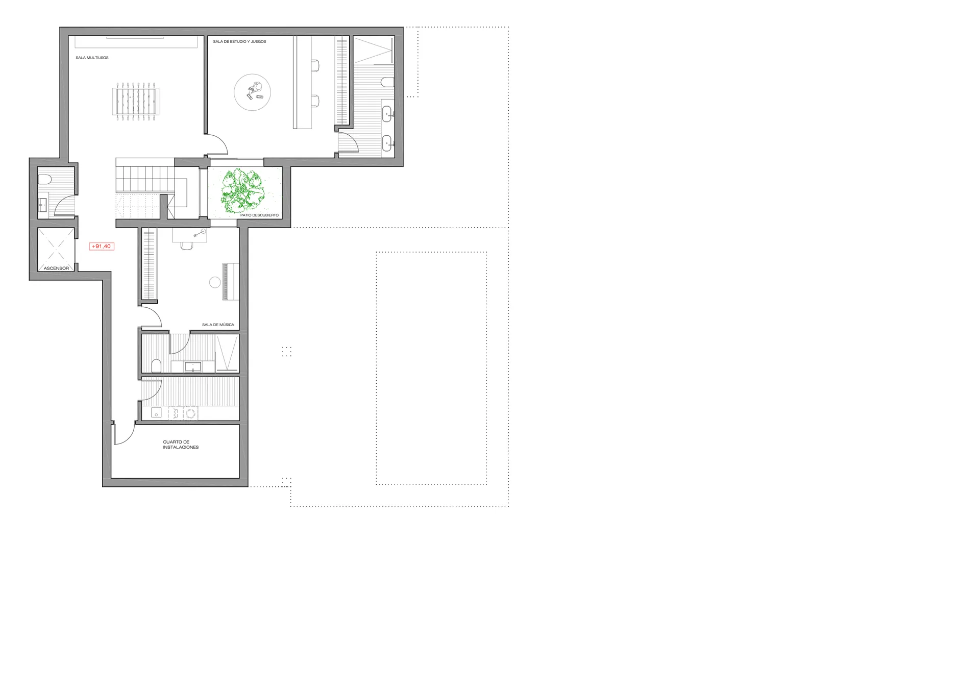 Ibiza stijl nieuwbouwvilla onder constructie te koop in La Sabatera, Moraira