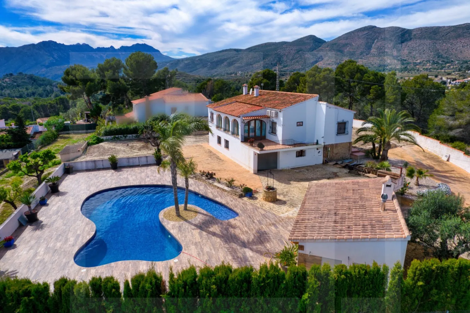 Traditionele Finca met Zeezicht Te Koop in Benissa