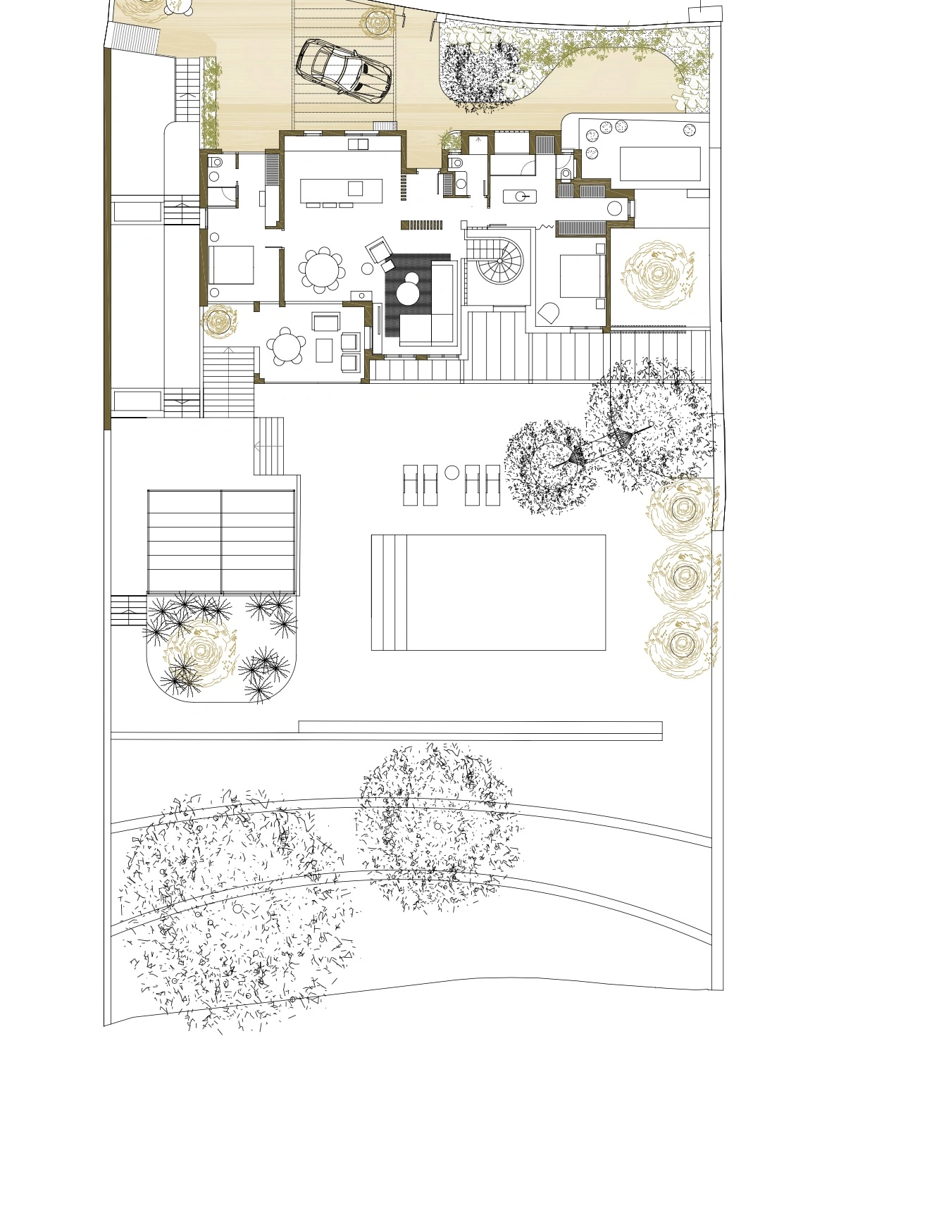 Ibizastijl villa te koop op wandelafstand van het strand La Fustera, Benissa