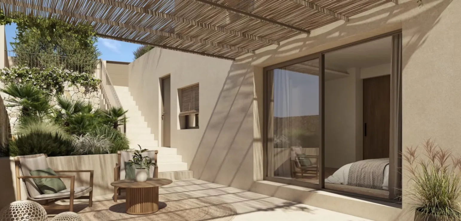 Ibizastijl villa te koop op wandelafstand van het strand La Fustera, Benissa