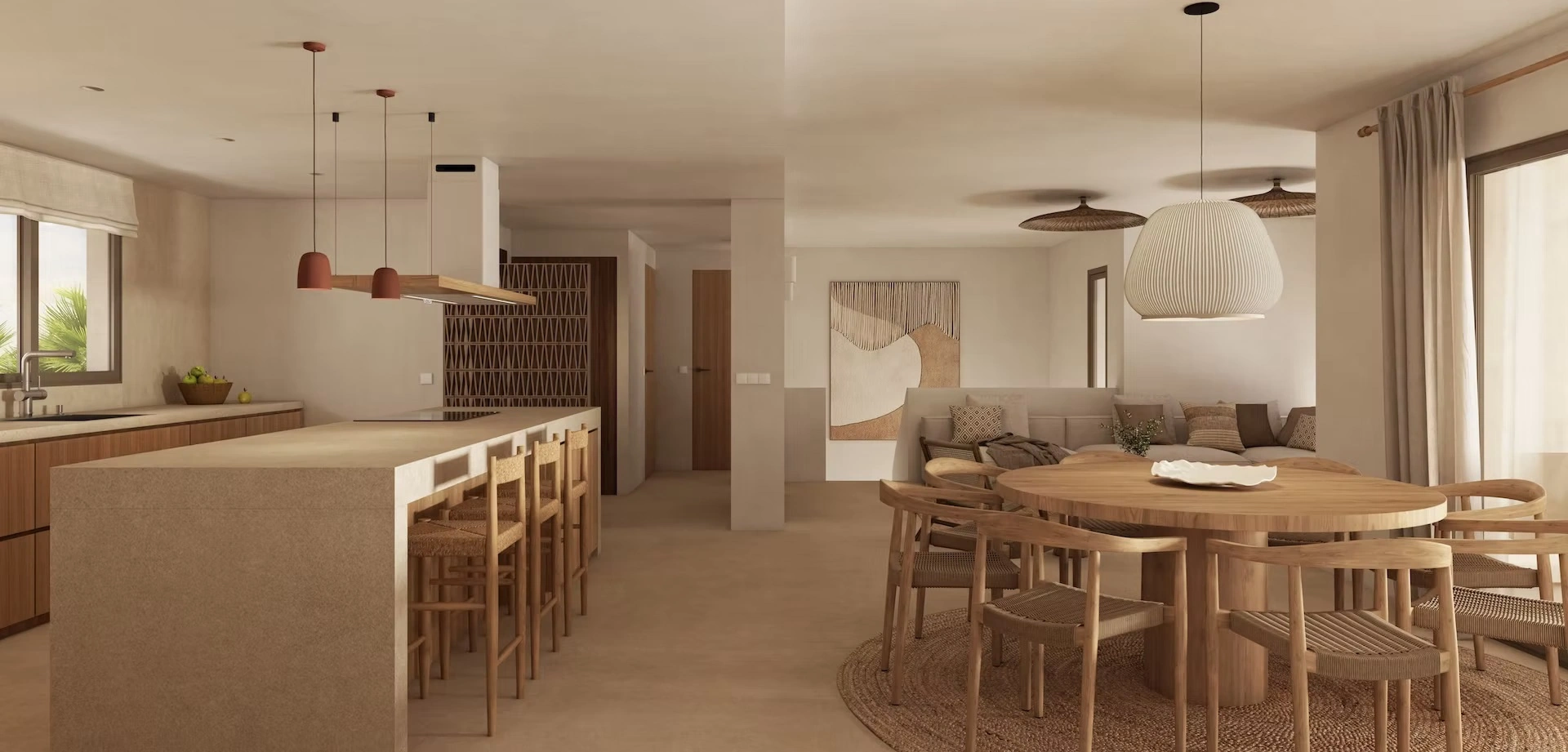 Ibizastijl villa te koop op wandelafstand van het strand La Fustera, Benissa