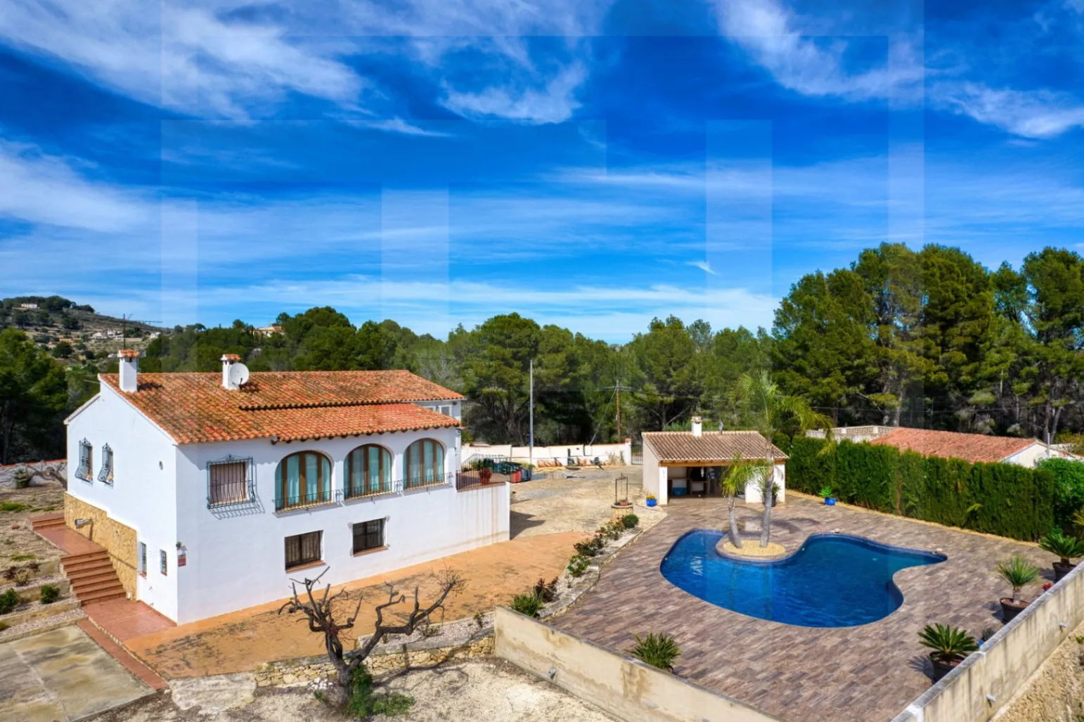 Traditionele Finca met Zeezicht Te Koop in Benissa