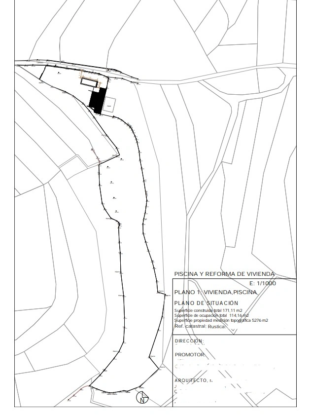 Plattelandswoning met verbouwproject, zwembad en vergunning – Moraira