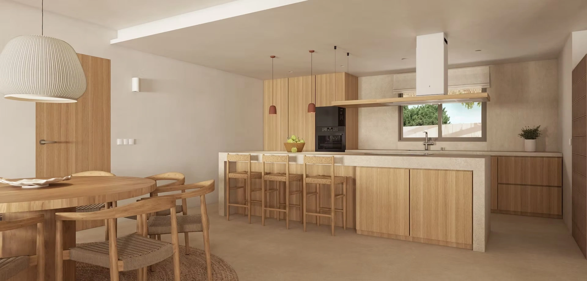 Ibizastijl villa te koop op wandelafstand van het strand La Fustera, Benissa