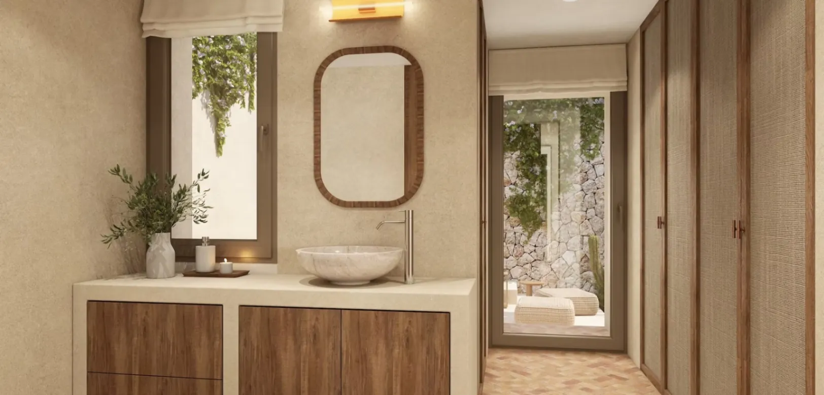 Ibizastijl villa te koop op wandelafstand van het strand La Fustera, Benissa