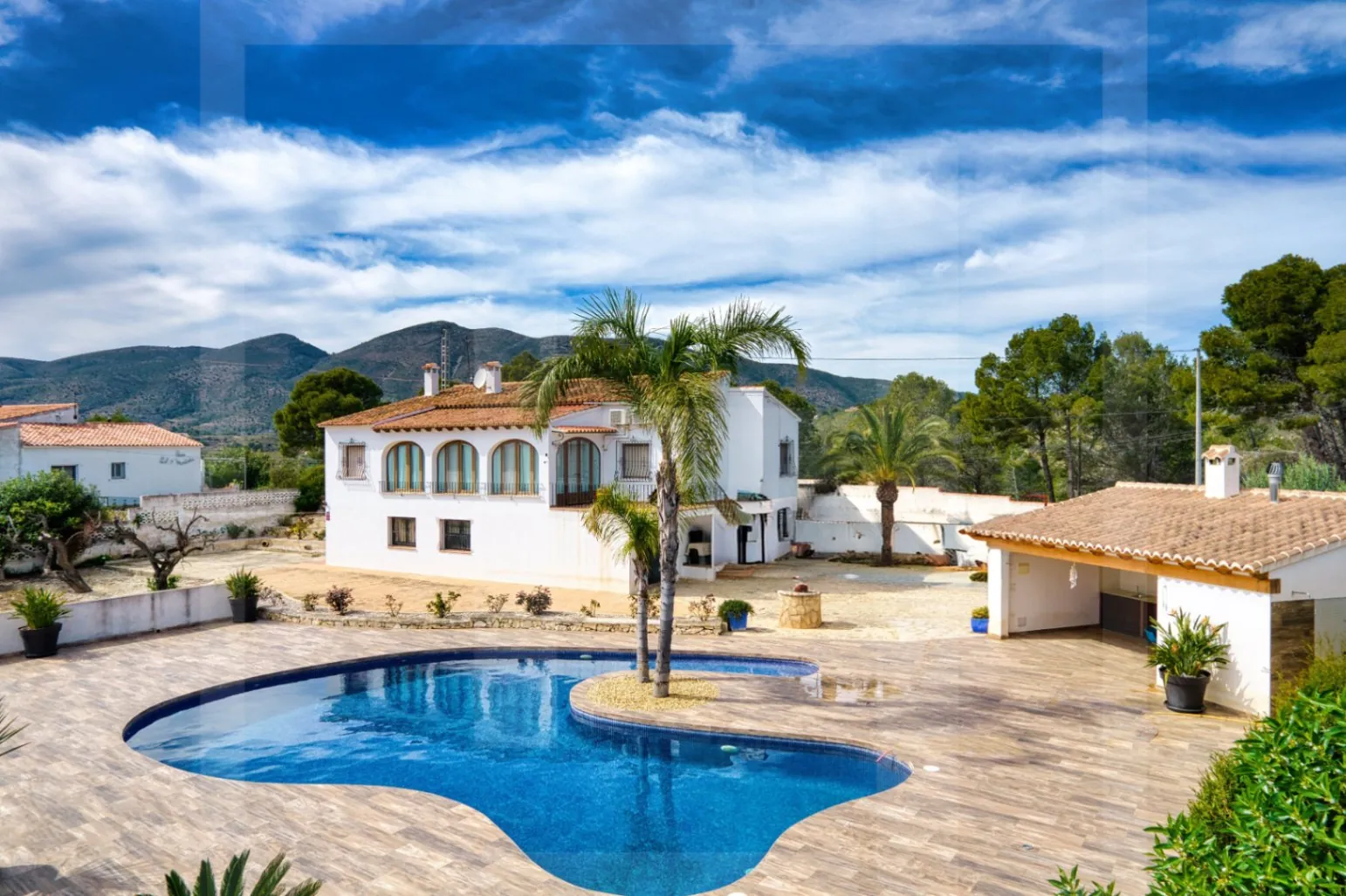Traditionele Finca met Zeezicht Te Koop in Benissa