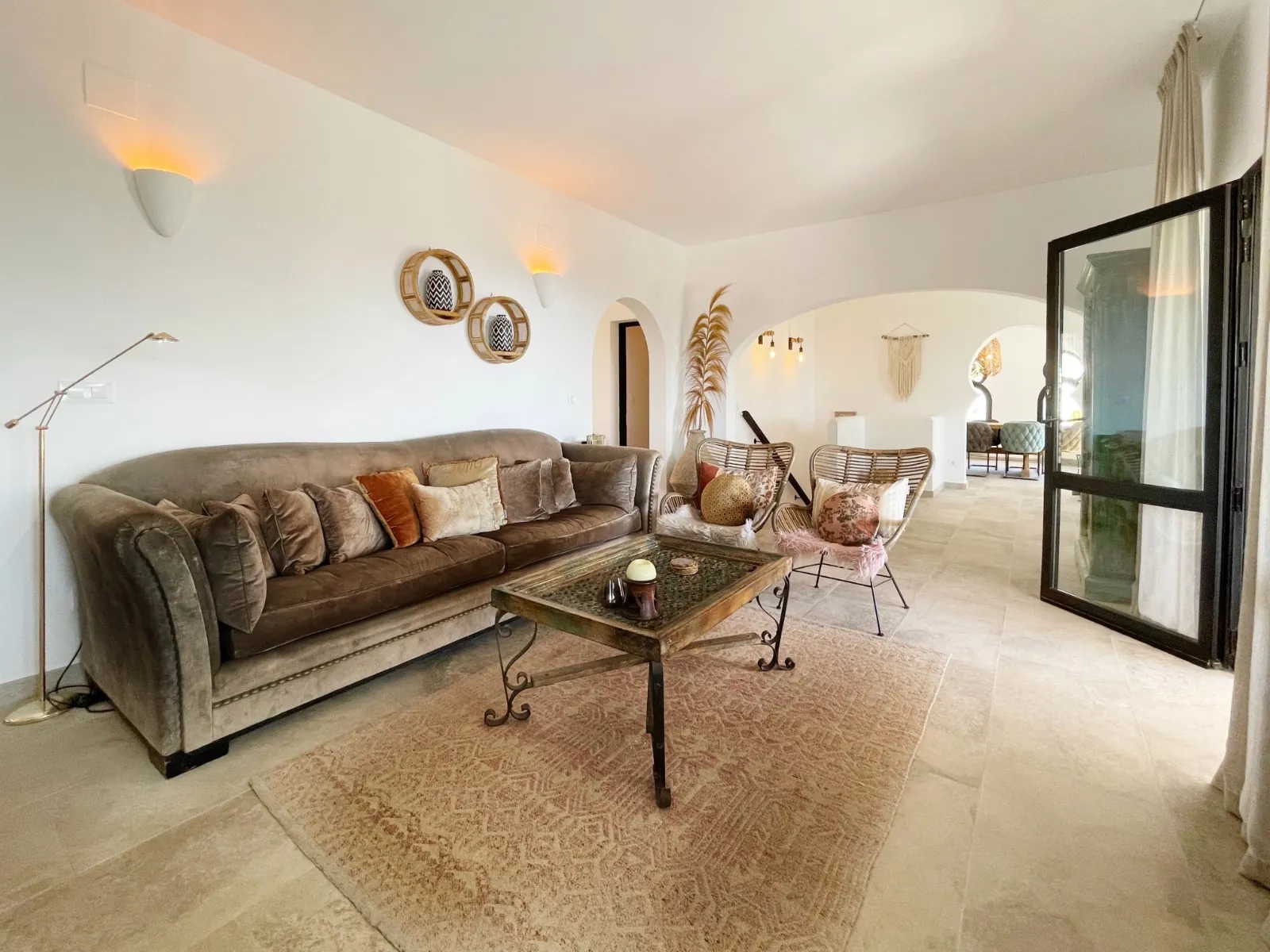 Villa met panoramisch zeezicht te koop in Benimeit, Moraira
