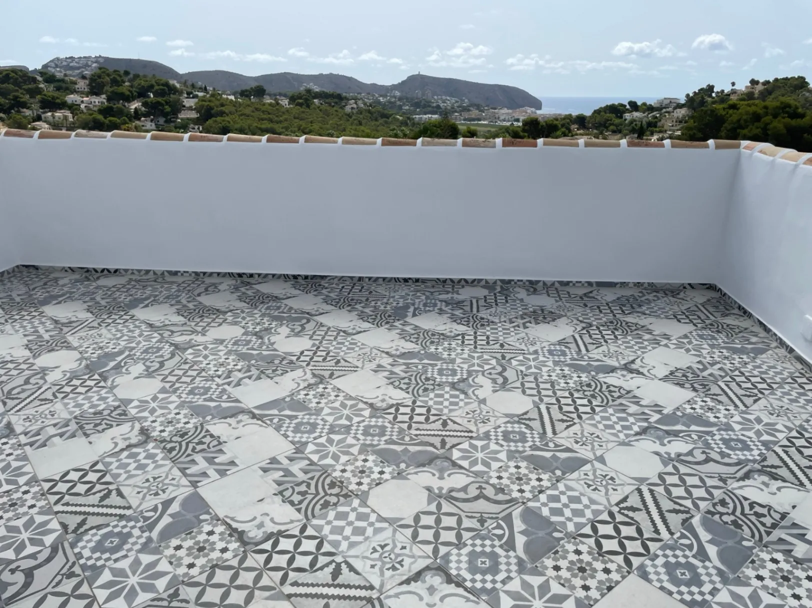 Mediterraanse villa met zeezicht te koop in La Sabatera, Moraira