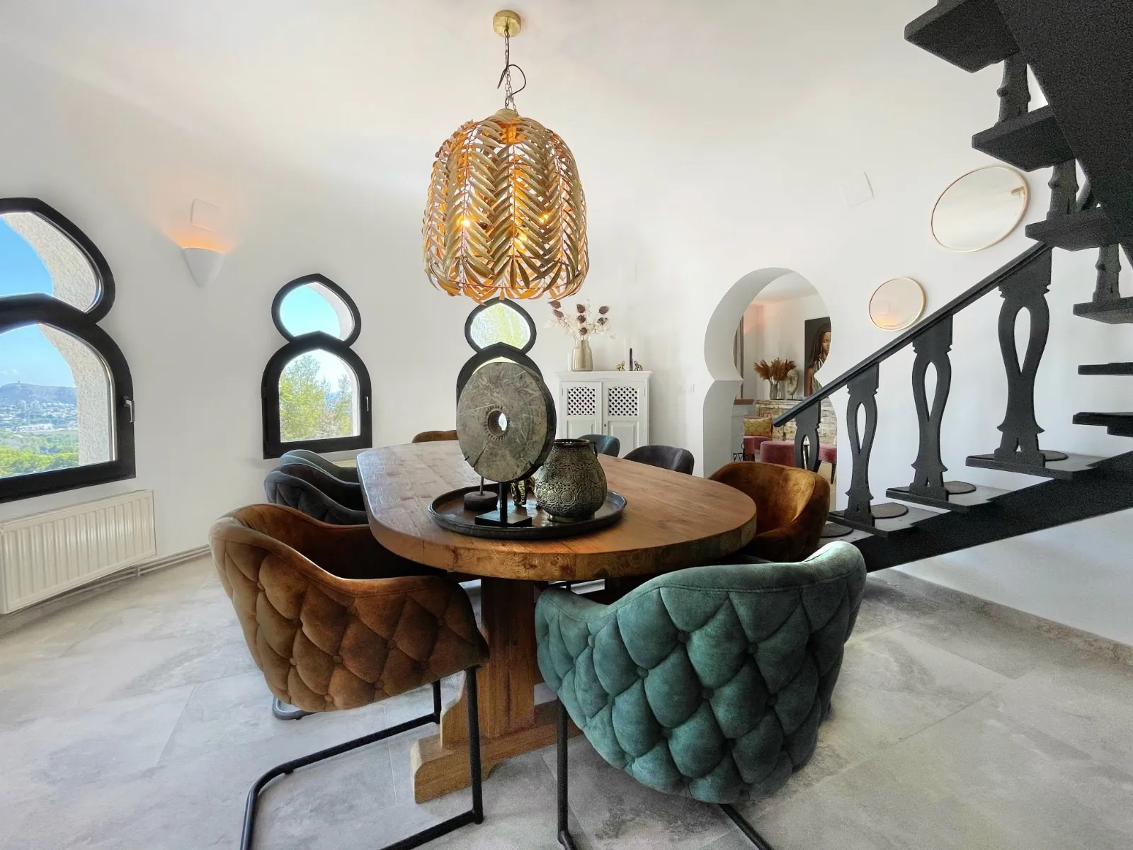 Villa met panoramisch zeezicht te koop in Benimeit, Moraira