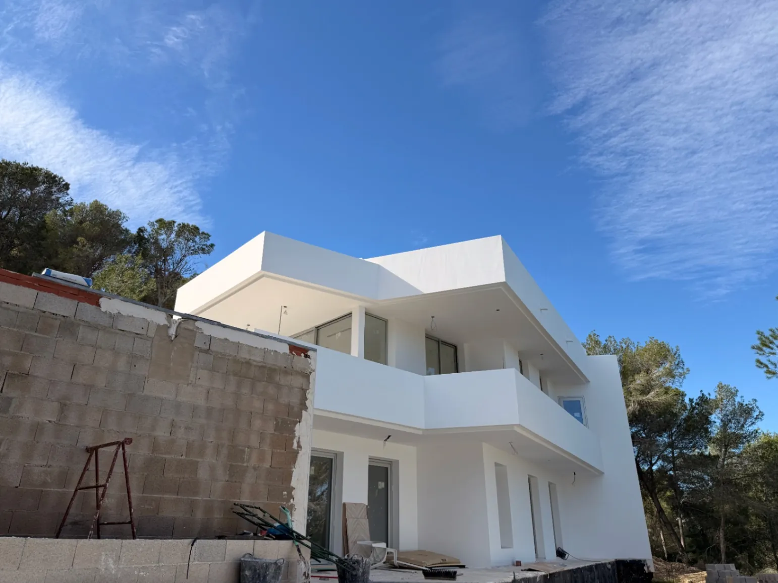 Nieuwbouwvilla met prachtig open zicht te koop in Benimeit, Moraira