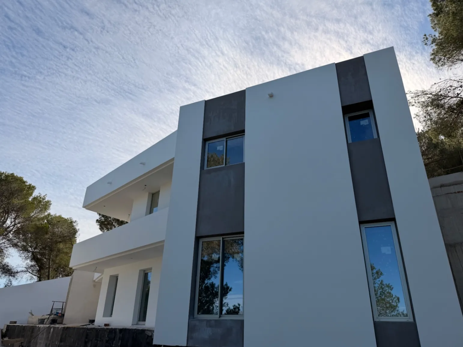 Nieuwbouwvilla met prachtig open zicht te koop in Benimeit, Moraira