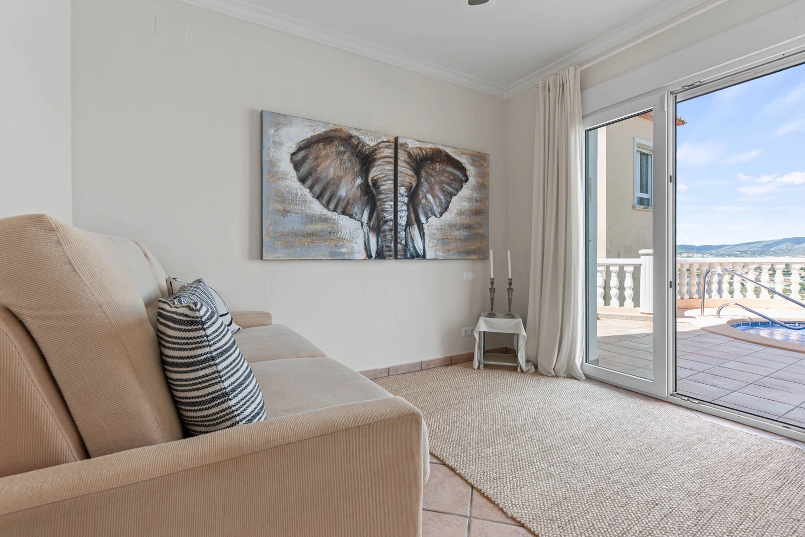 Villa met zeezicht te koop in Calistros, Benitachell
