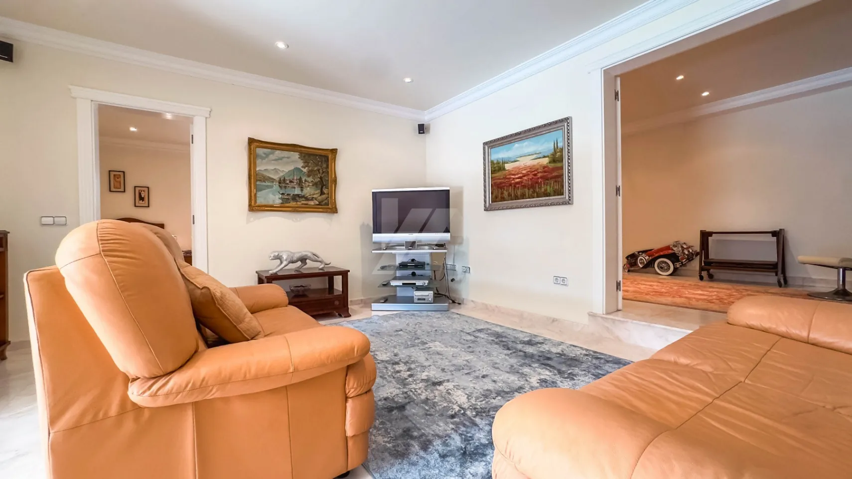 Luxe villa te koop in Moraira met zeezicht.