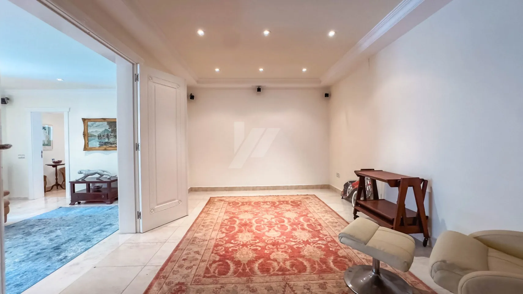 Luxe villa te koop in Moraira met zeezicht.