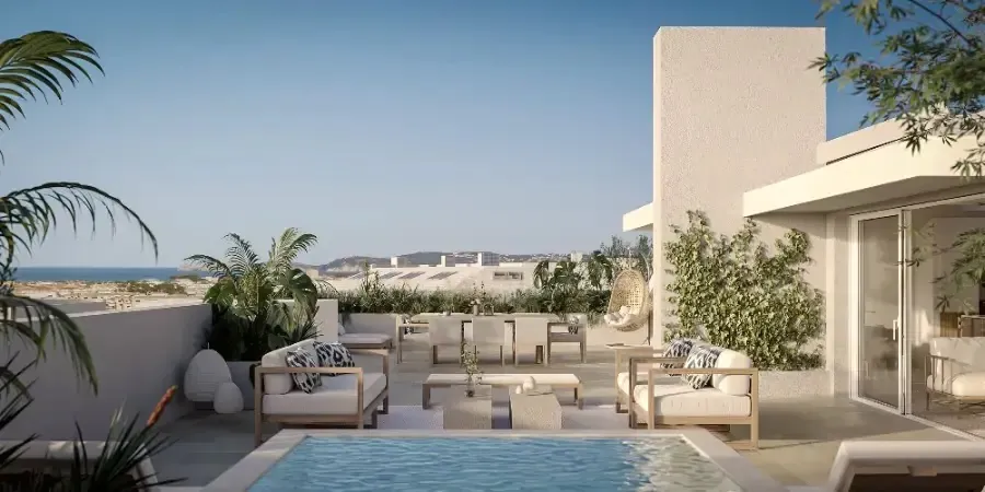Nieuwbouwappartementen in aanbouw te koop nabij de oude stad van Javea