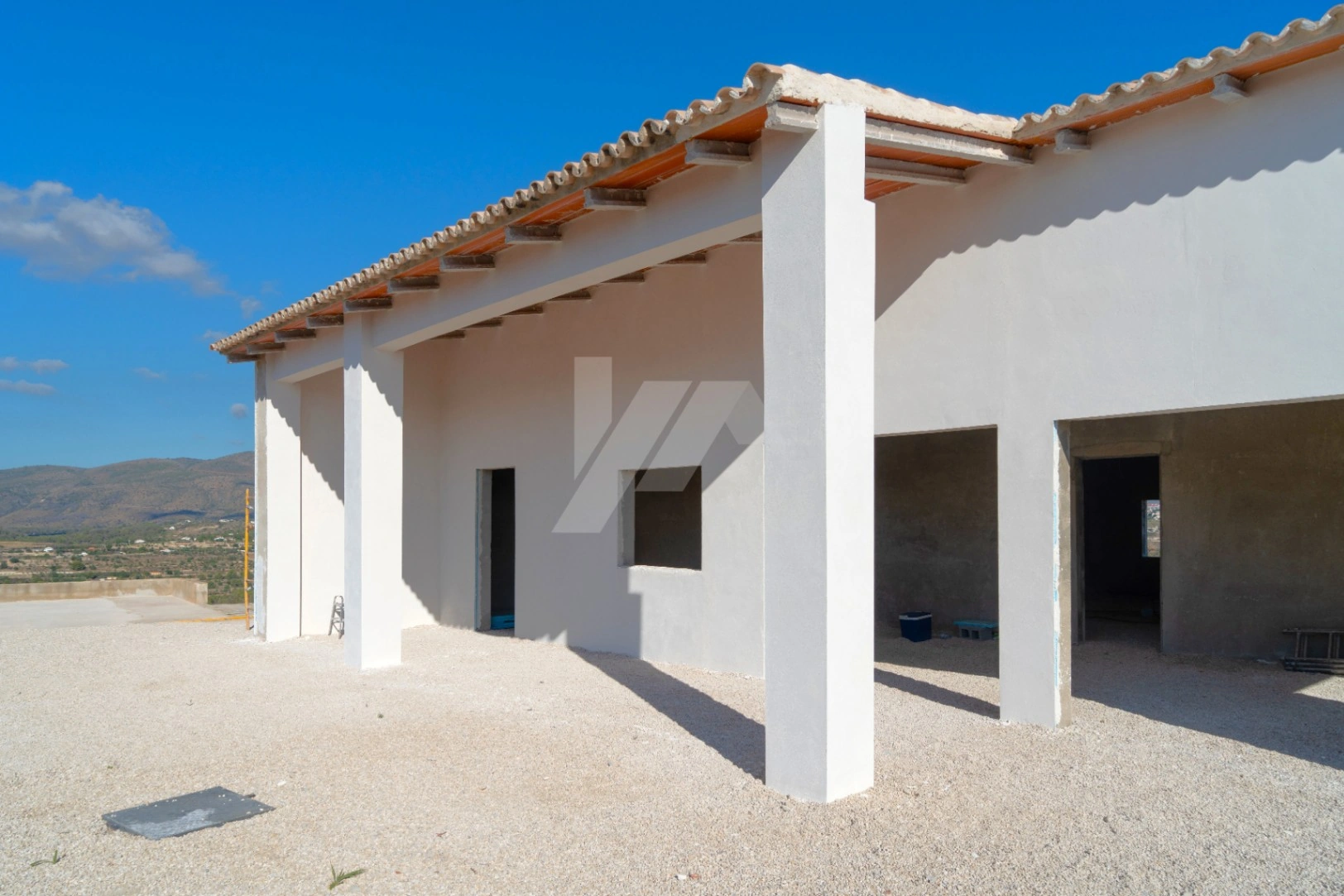 Finca te koop met uitzicht op zee in Benissa. Costa Blanca.