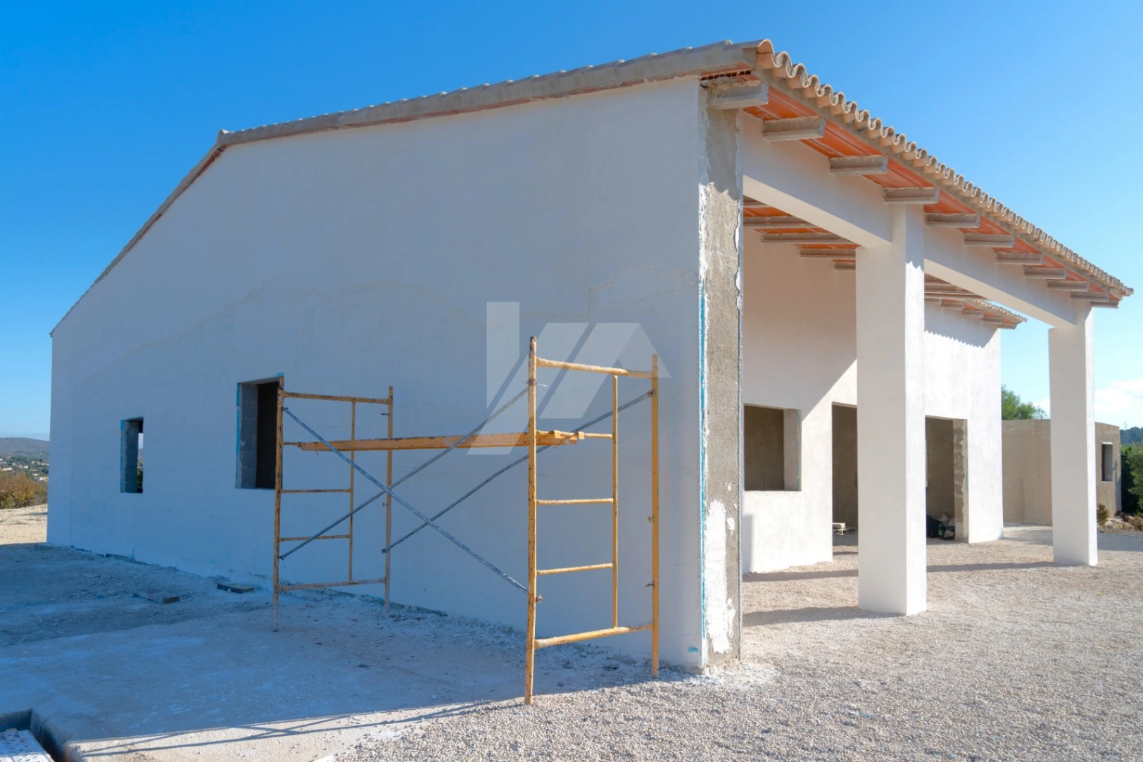 Finca te koop met uitzicht op zee in Benissa. Costa Blanca.