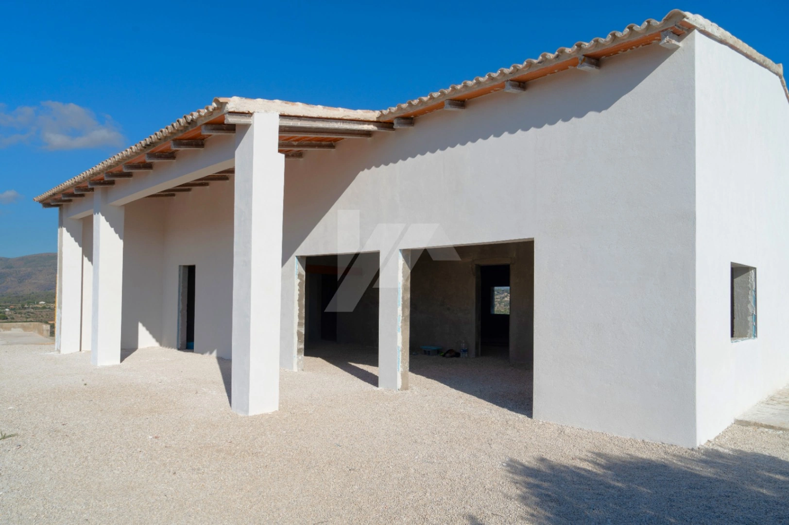 Finca te koop met uitzicht op zee in Benissa. Costa Blanca.