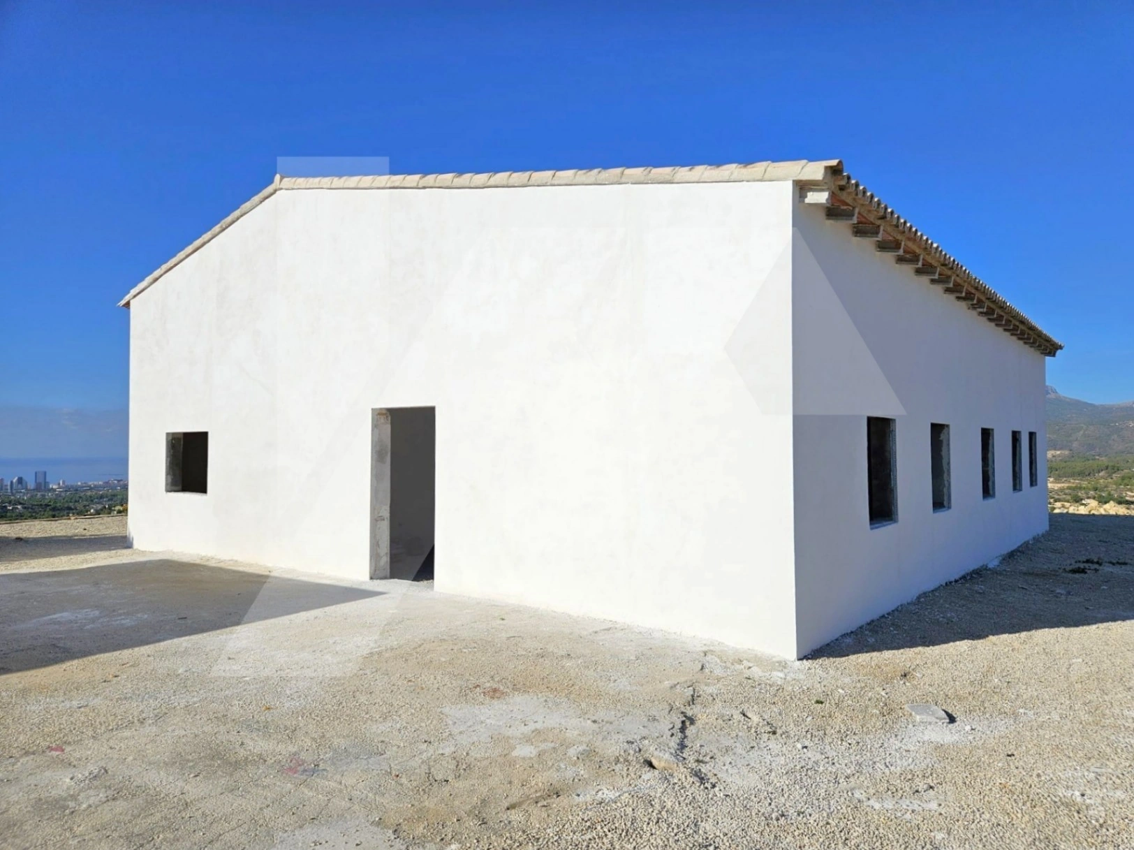 Finca te koop met uitzicht op zee in Benissa. Costa Blanca.