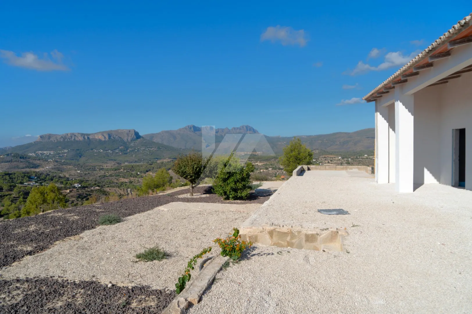 Finca te koop met uitzicht op zee in Benissa. Costa Blanca.