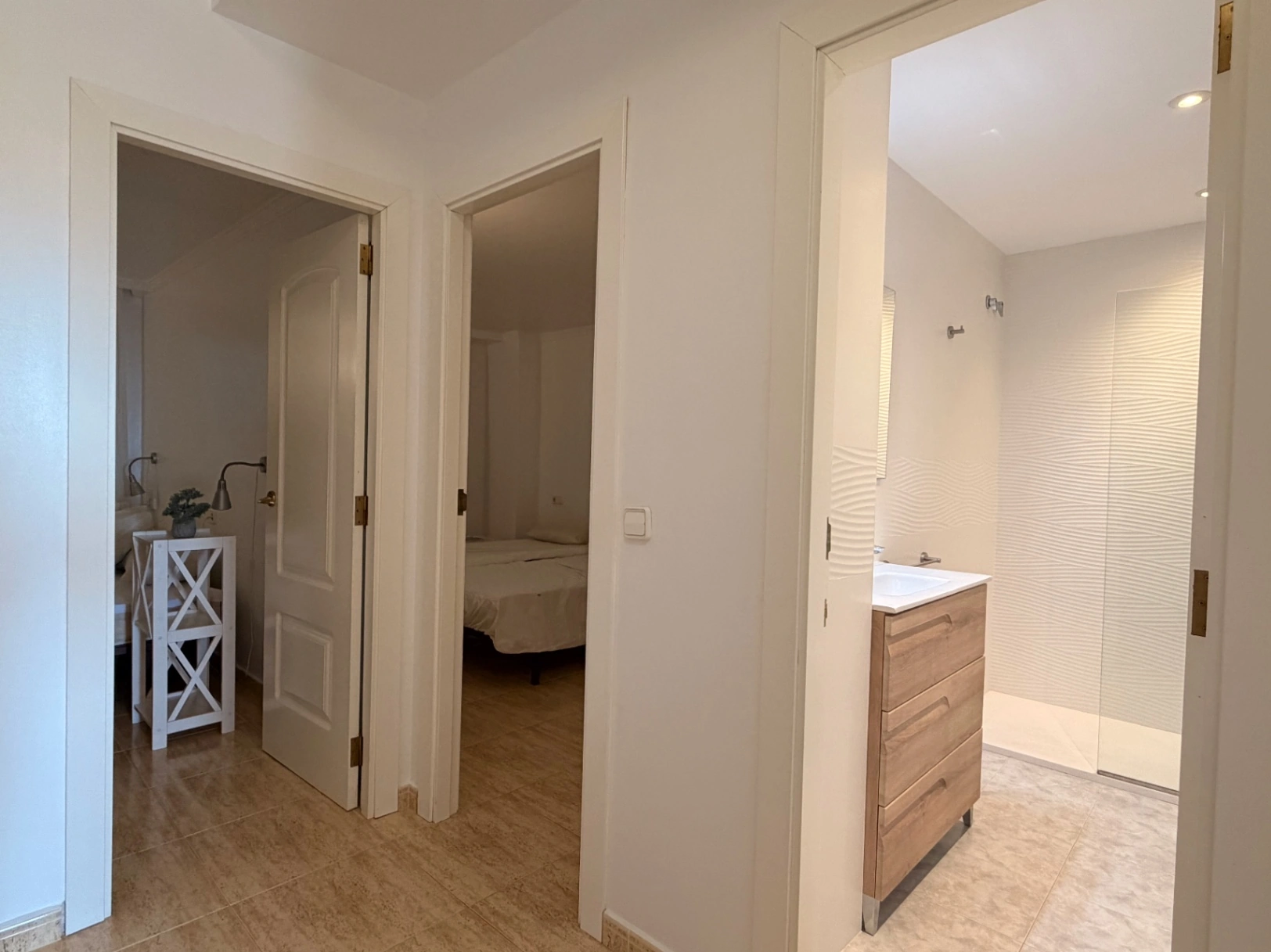 Eerste lijn appartement met zeezicht te koop in Platgetes, Moraira
