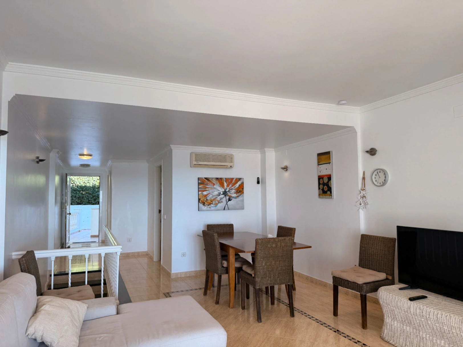 Eerste lijn appartement met zeezicht te koop in Platgetes, Moraira