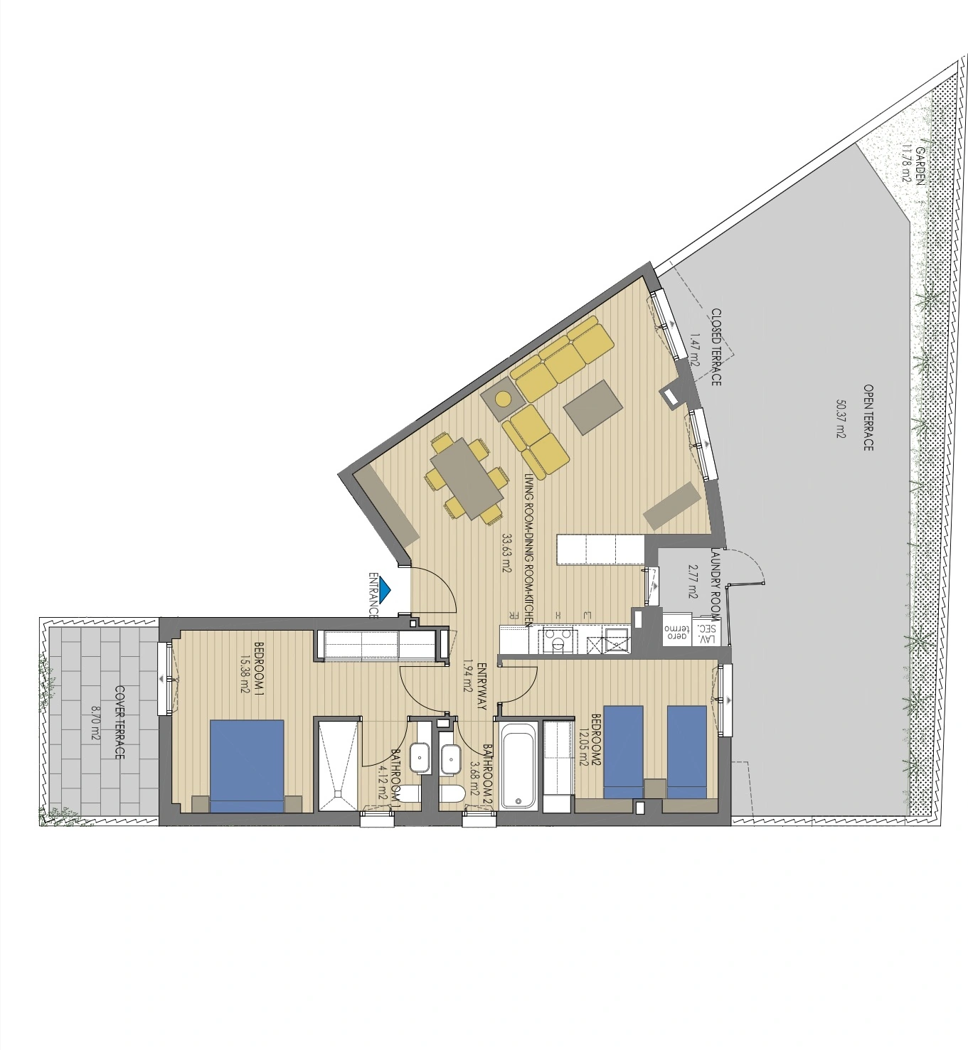 Nieuwbouwappartementen te koop in Cala Blanca, Jávea