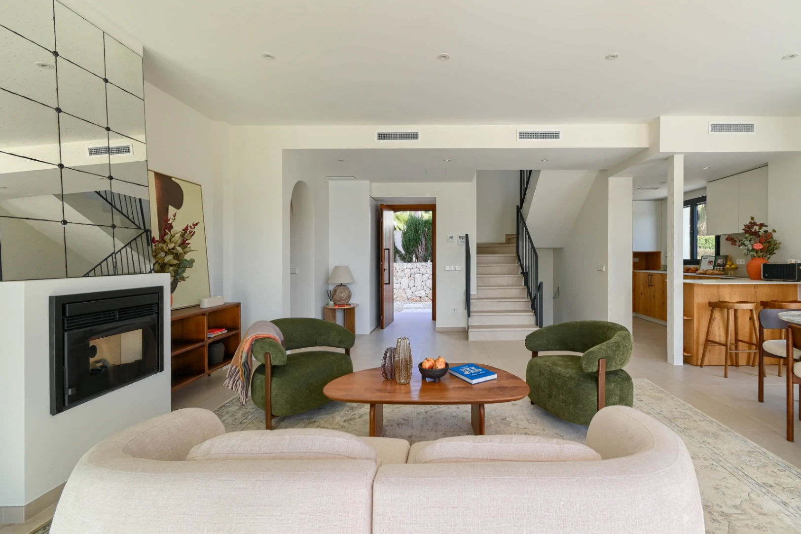 Sleutelklare mediterrane stijl villa met zeezicht te koop in El Portet, Moraira