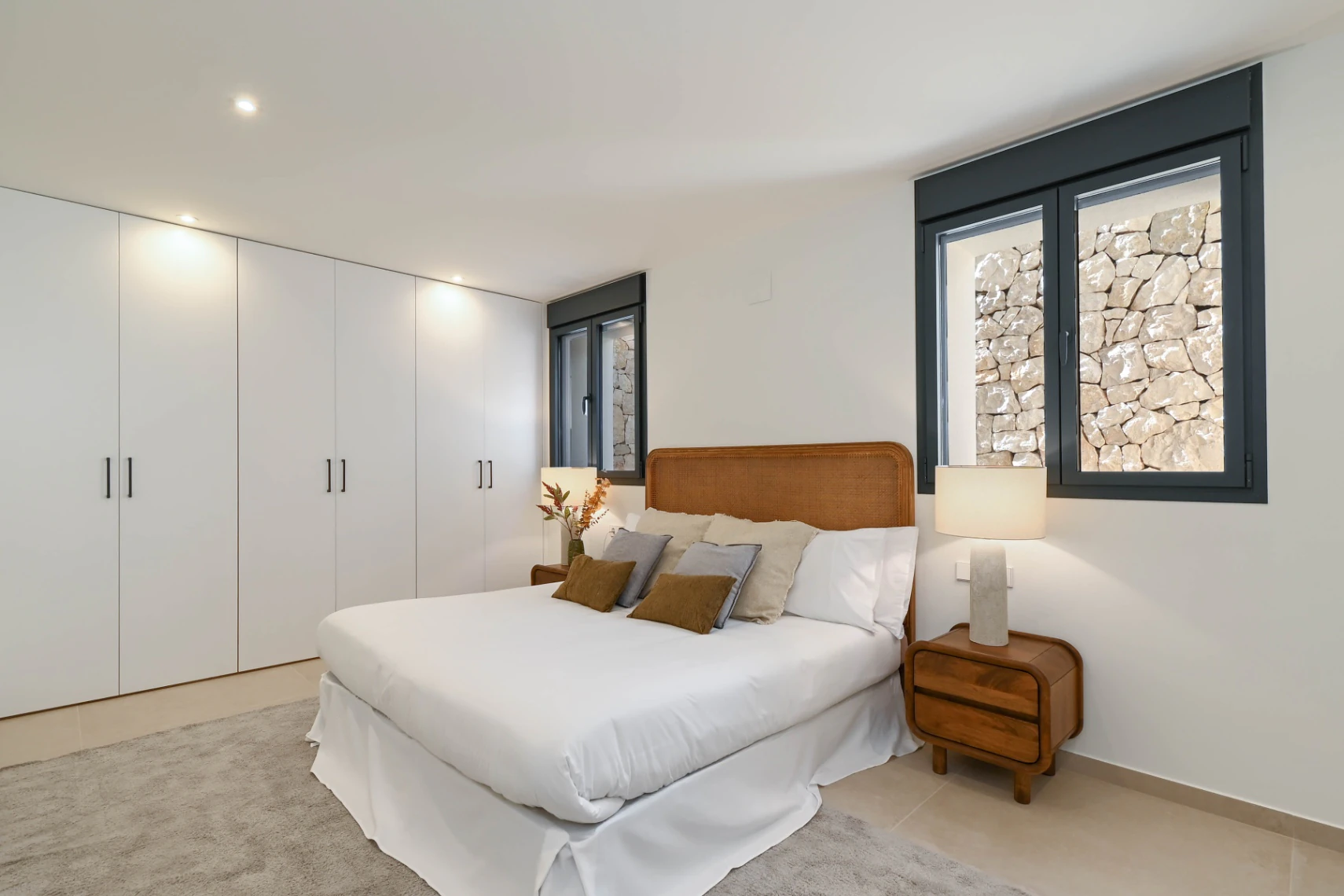 Sleutelklare mediterrane stijl villa met zeezicht te koop in El Portet, Moraira