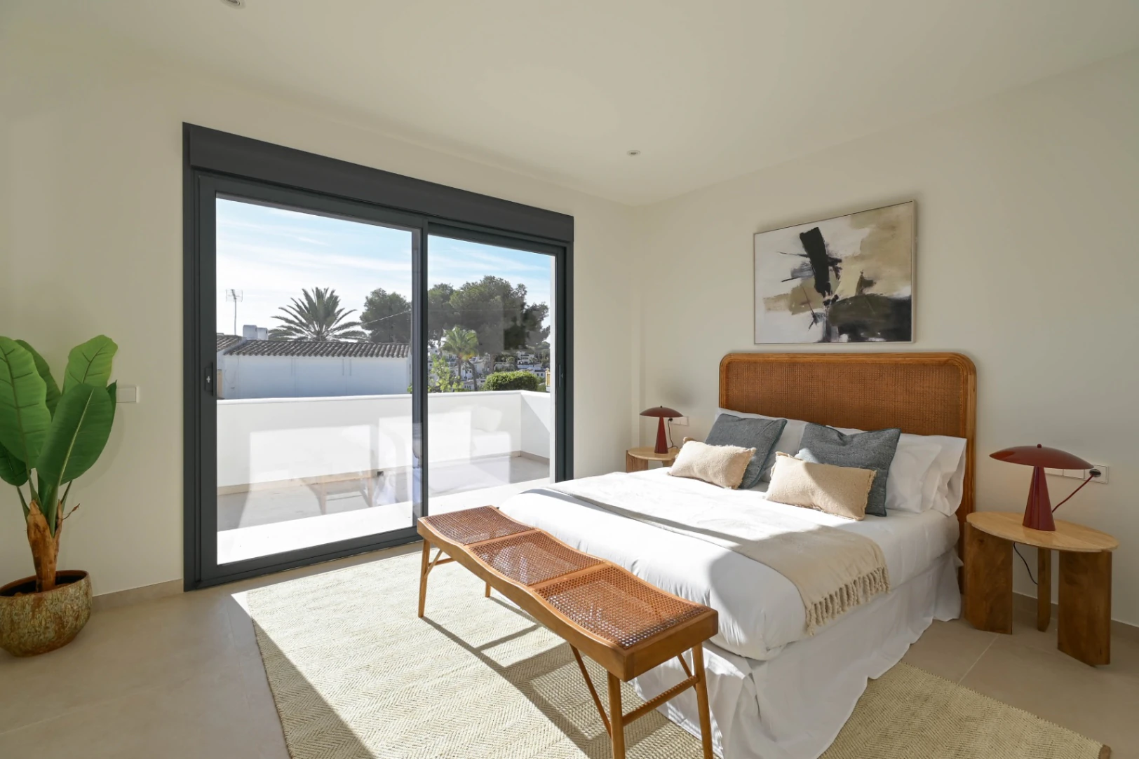 Sleutelklare mediterrane stijl villa met zeezicht te koop in El Portet, Moraira
