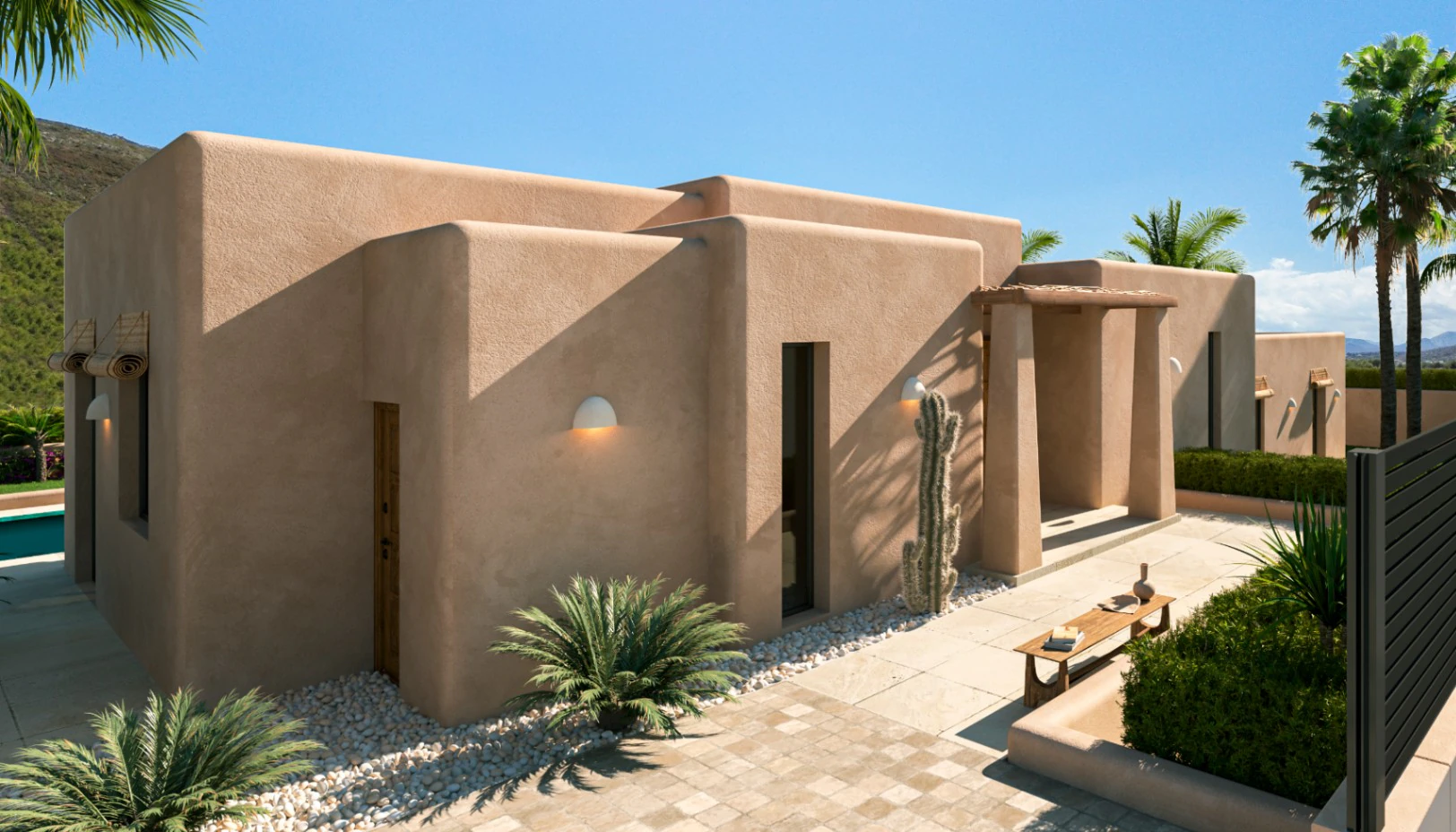 Mediterraan stijl Ibizaanse villa te koop in Lomas Del Rey Jávea, Costa Blanca