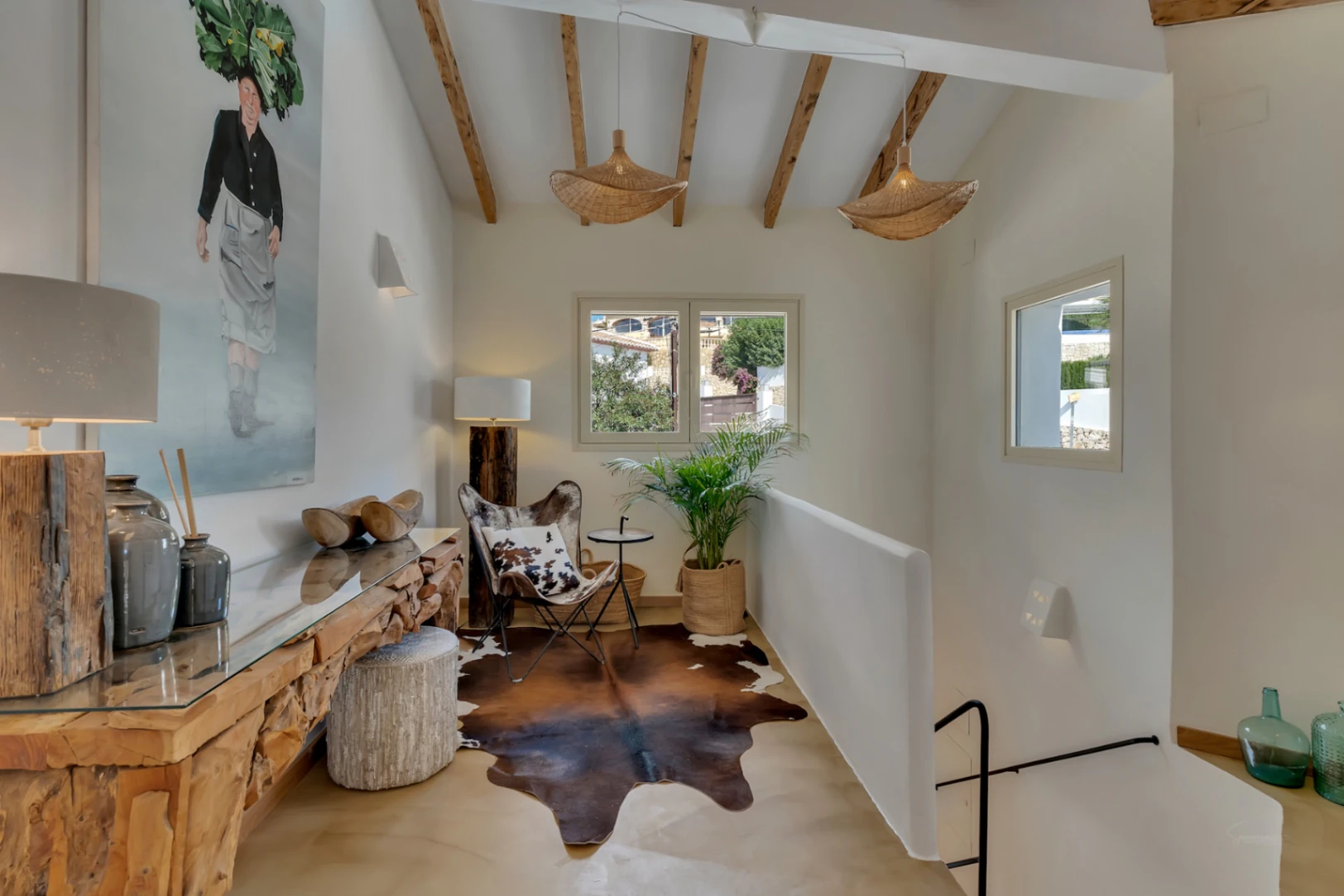 Zuidgerichte Villa met Zeezicht Te Koop op Loopafstand van het Centrum van Moraira
