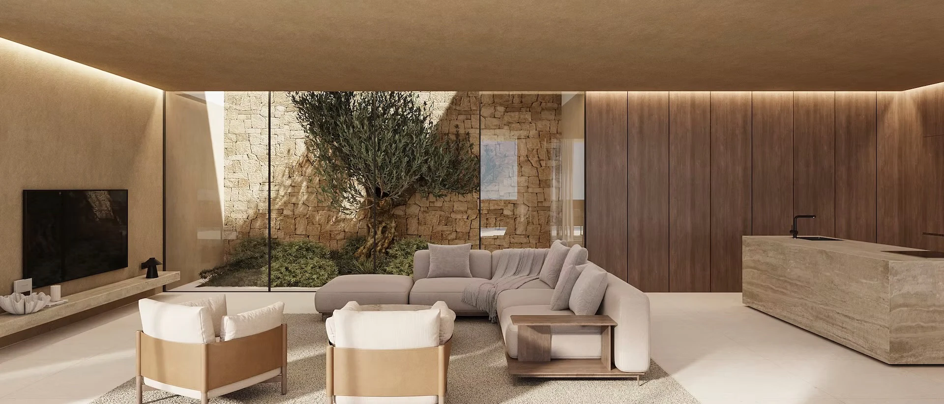 Moderne, luxueuze nieuwbouwvilla met panoramisch zeezicht te koop in Montemar, Benissa