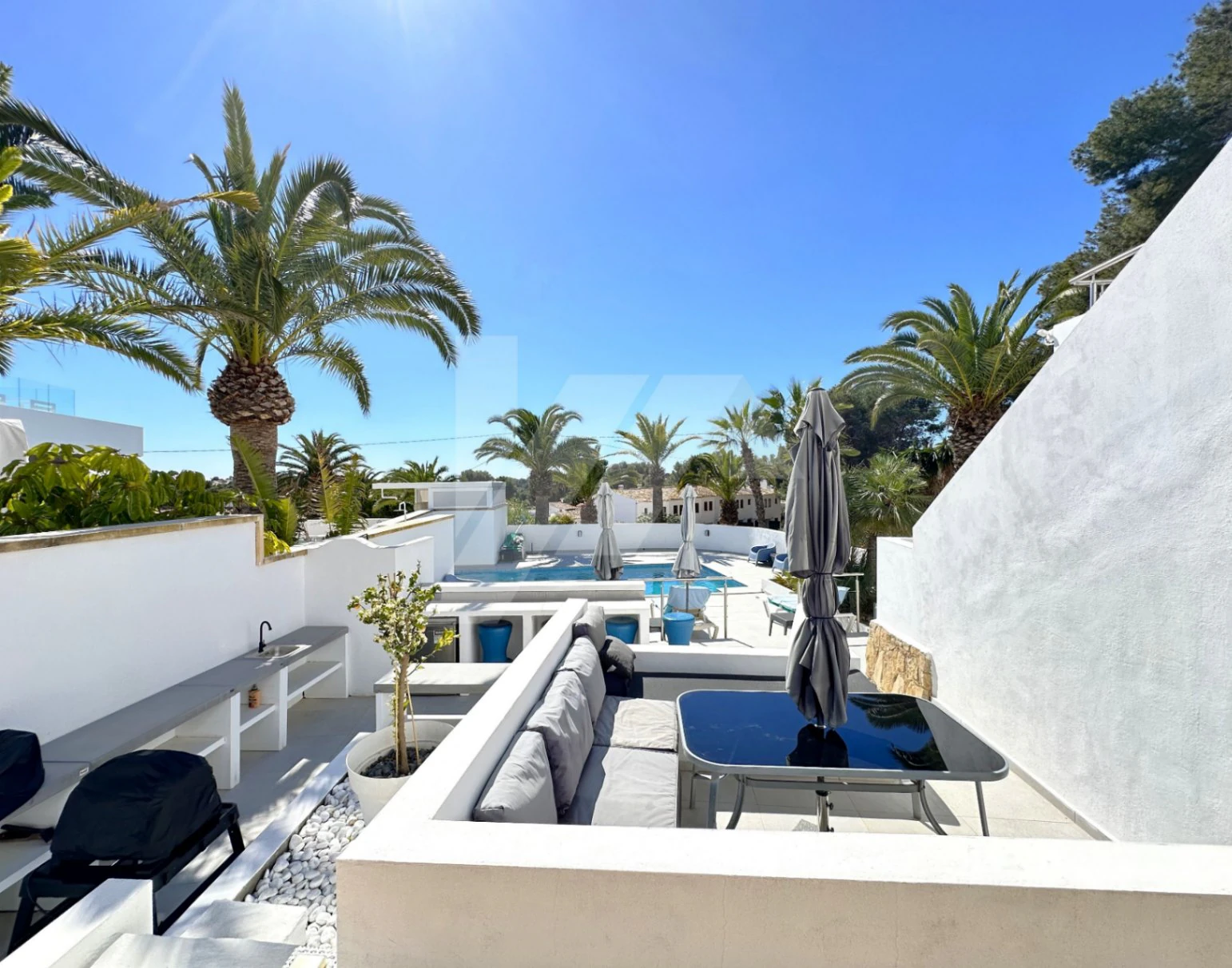Villa met uitzicht op zee te koop in Moraira, Costa Blanca.