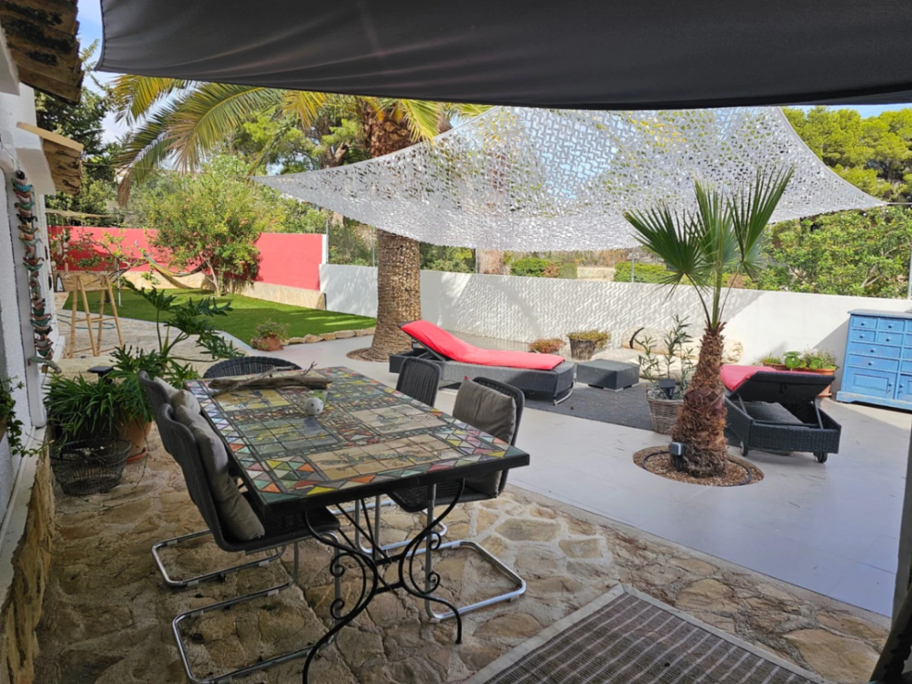 Eerste lijn golfvilla met zeezicht in San Jaime, Benissa