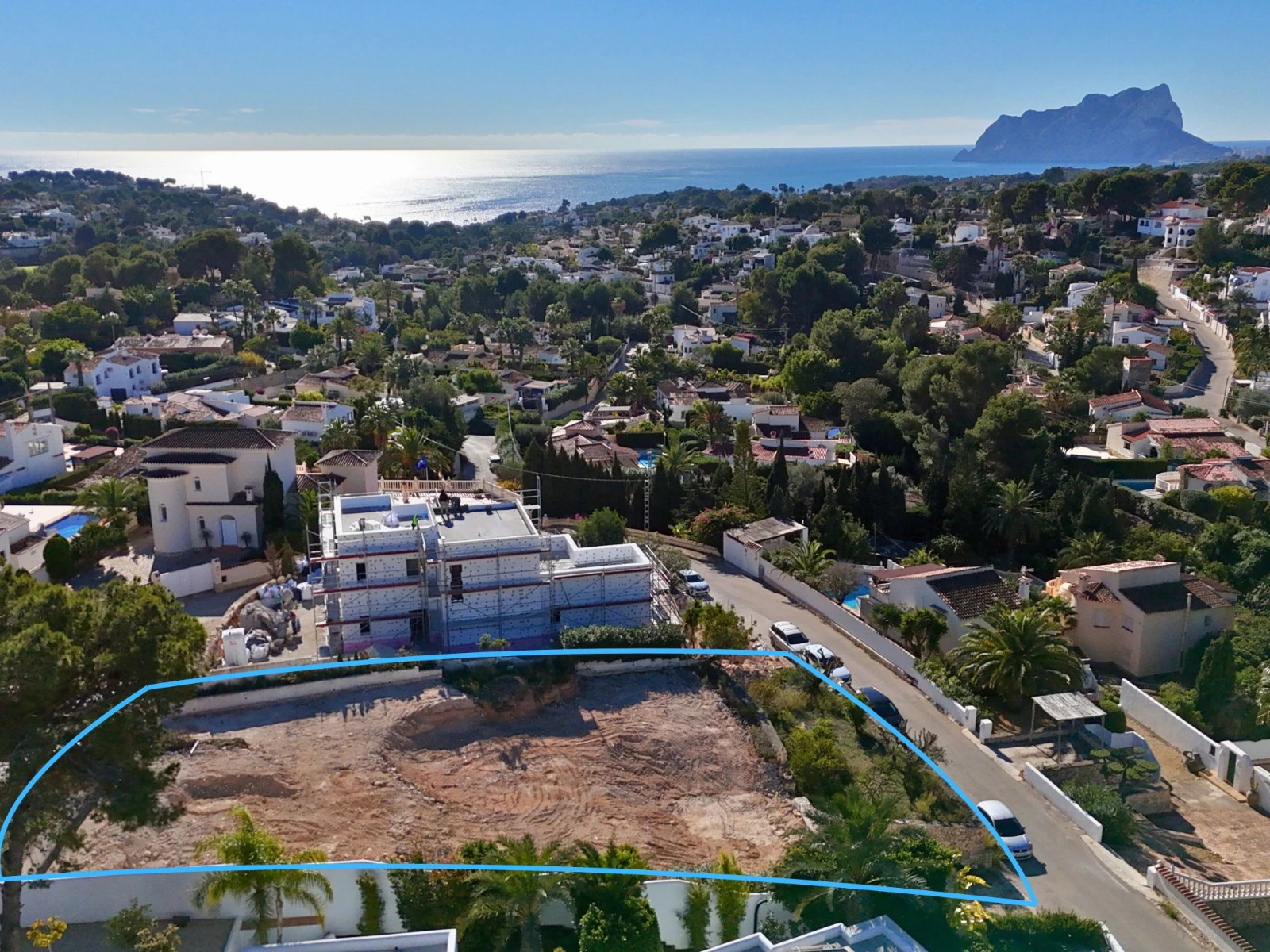 Bouwgrond te verkoop in Benissa