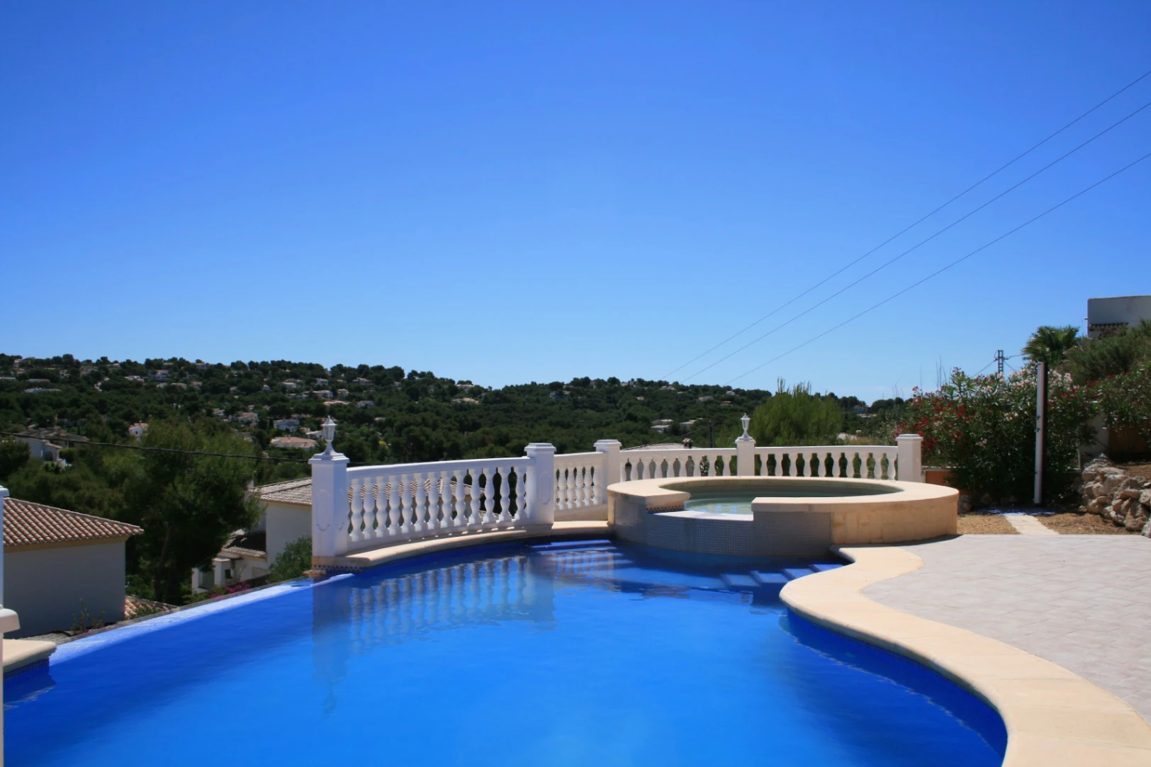 Traditionele Spaanse villa met open zicht te koop in Costa Nova, Javea