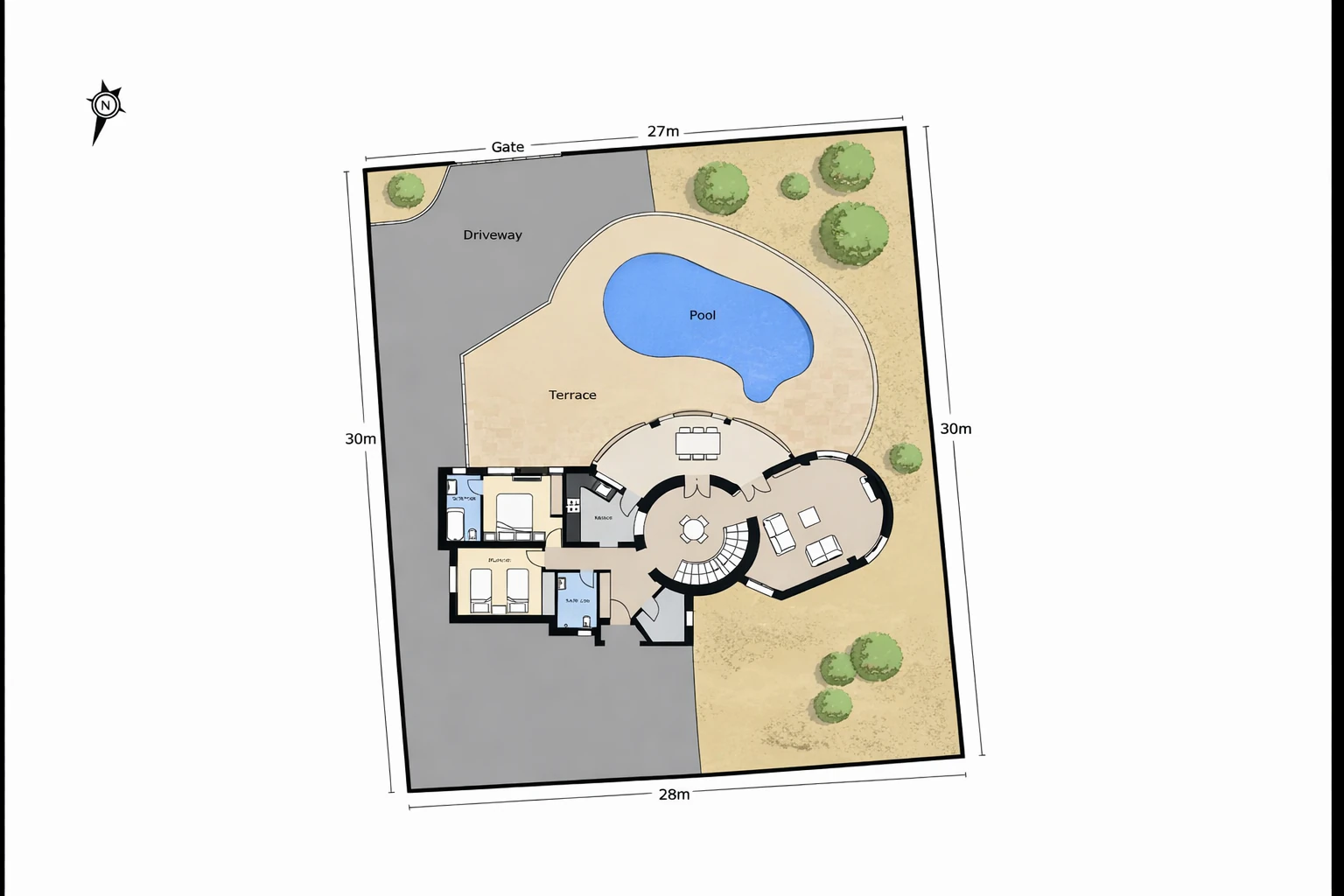 Exclusieve, trendy en volledig gerenoveerde villa met panoramisch zeezicht te koop in Moraira – toplocatie nabij centrum en strand