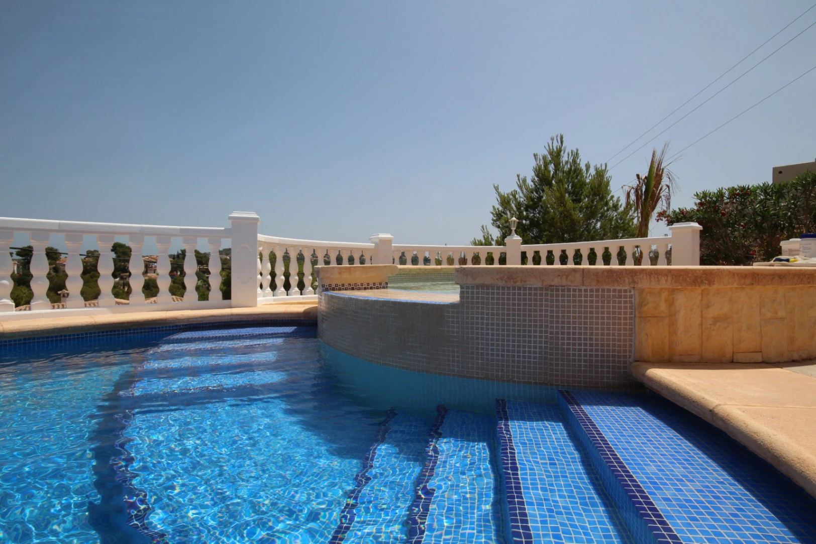 Traditionele Spaanse villa met open zicht te koop in Costa Nova, Javea