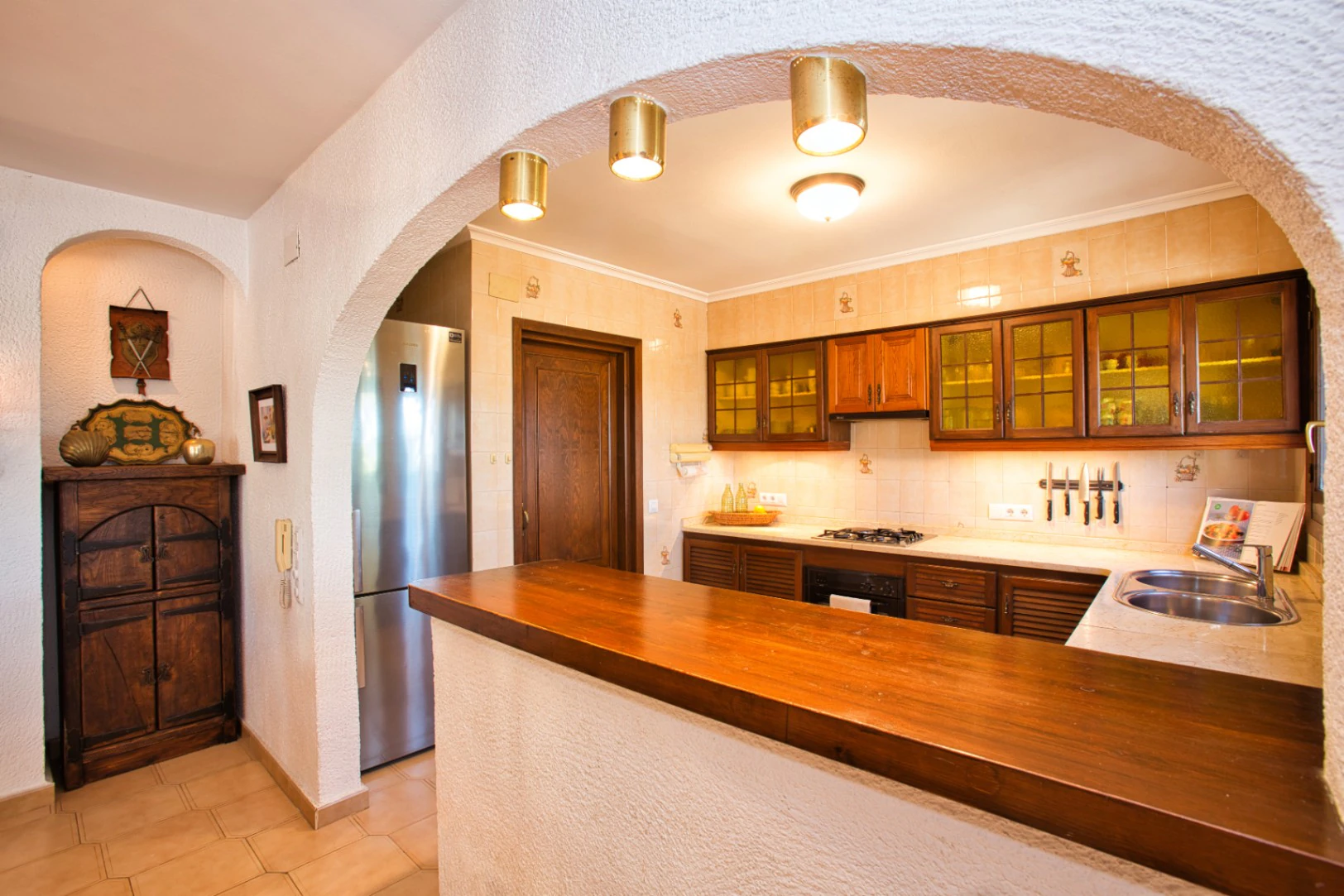 Traditionele zeezicht villa te koop in Benissa