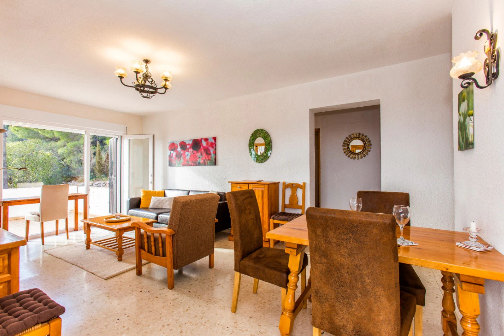 Zeezicht villa en extra grondstuk te koop in Calpe