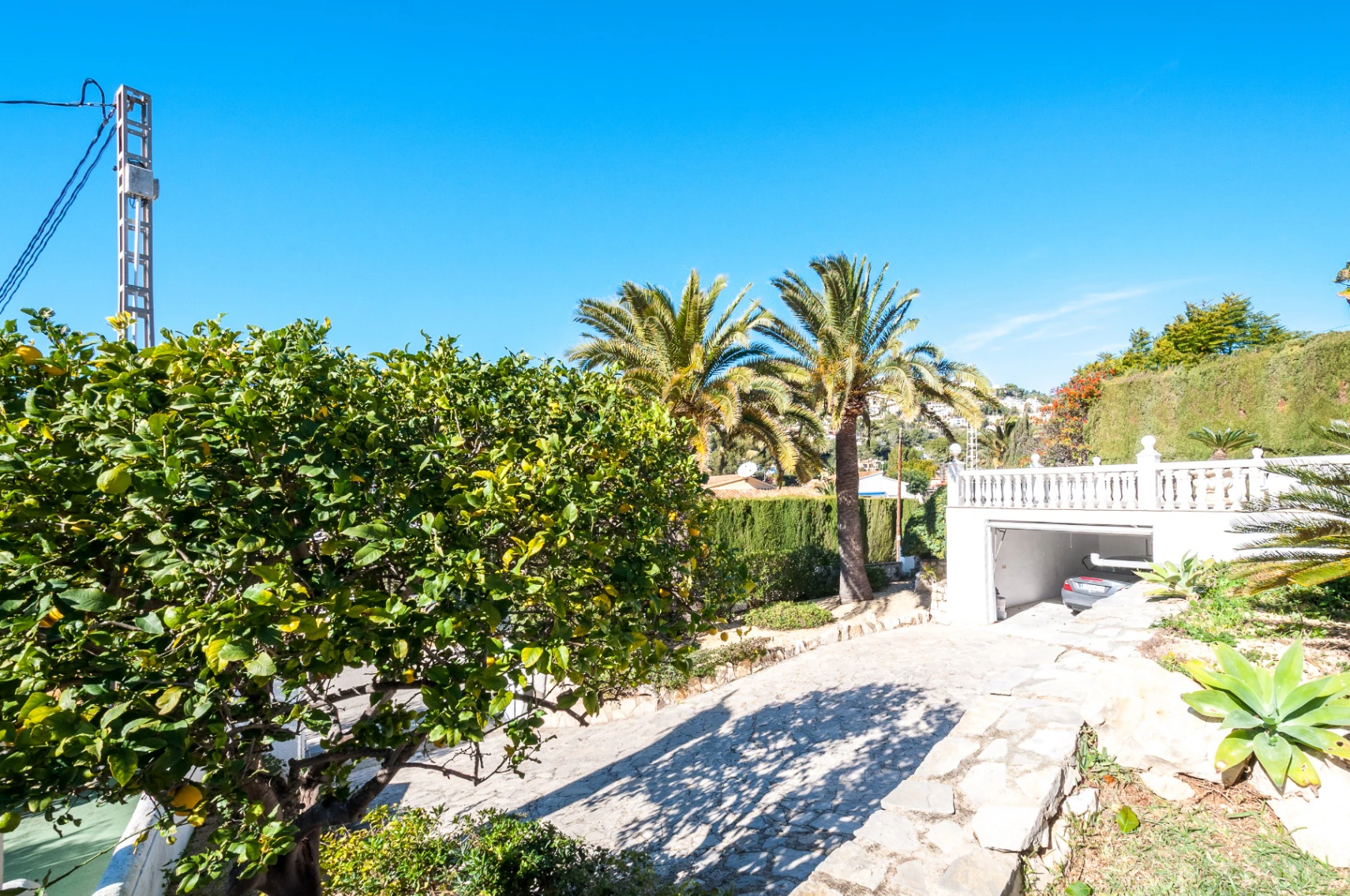 Zuidwest-georiënteerde Mediterraanse Villa in Benissa nabij San Jaime Golfclub