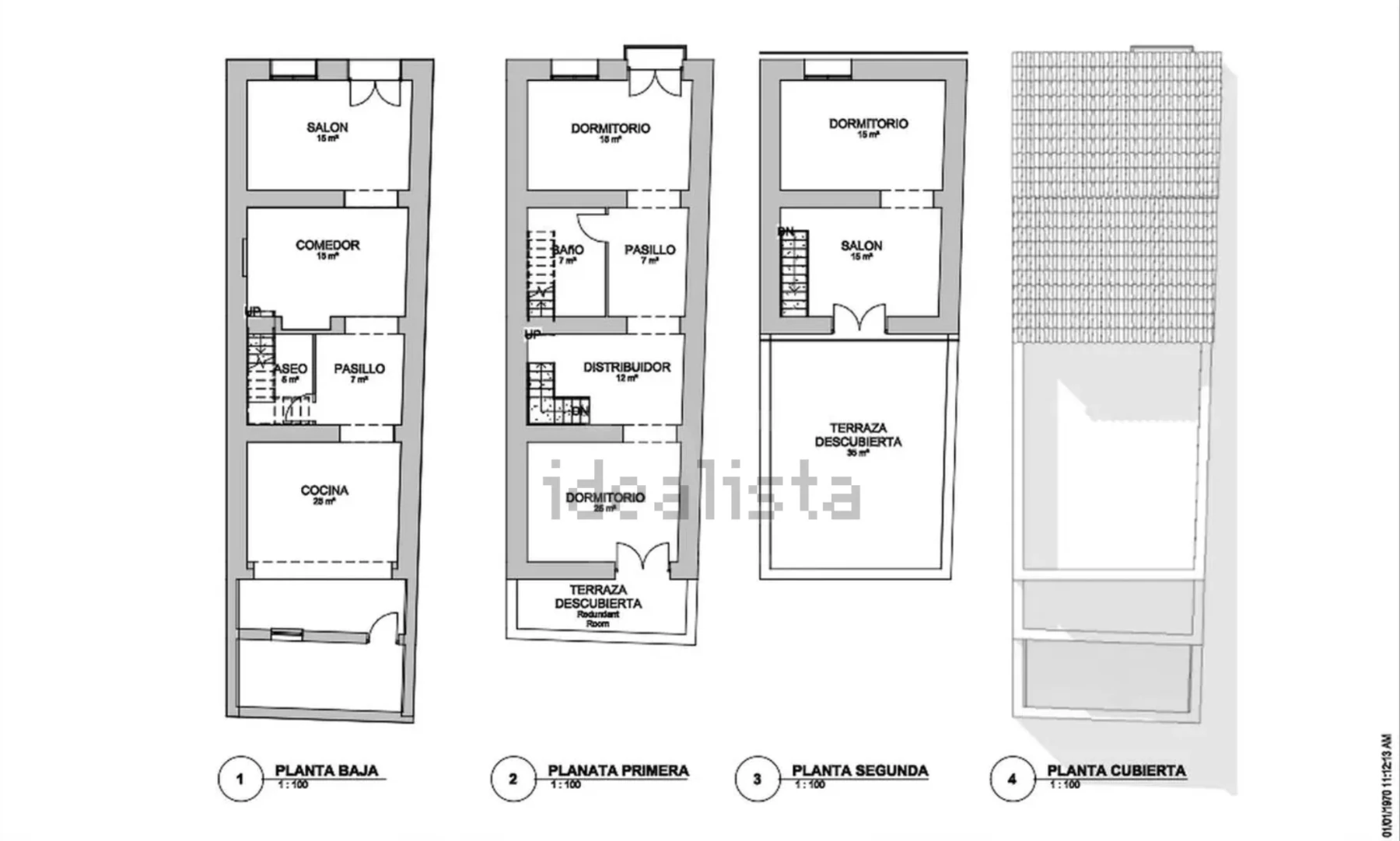 Amplio casa de pueblo con vistas al mar en venta en el centro de Benitachell