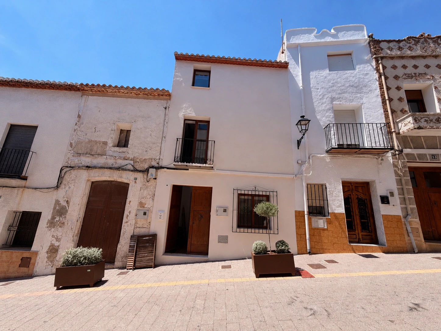 Grand maison de village avec vue sur mer à vendre dans le centre de Benitachell