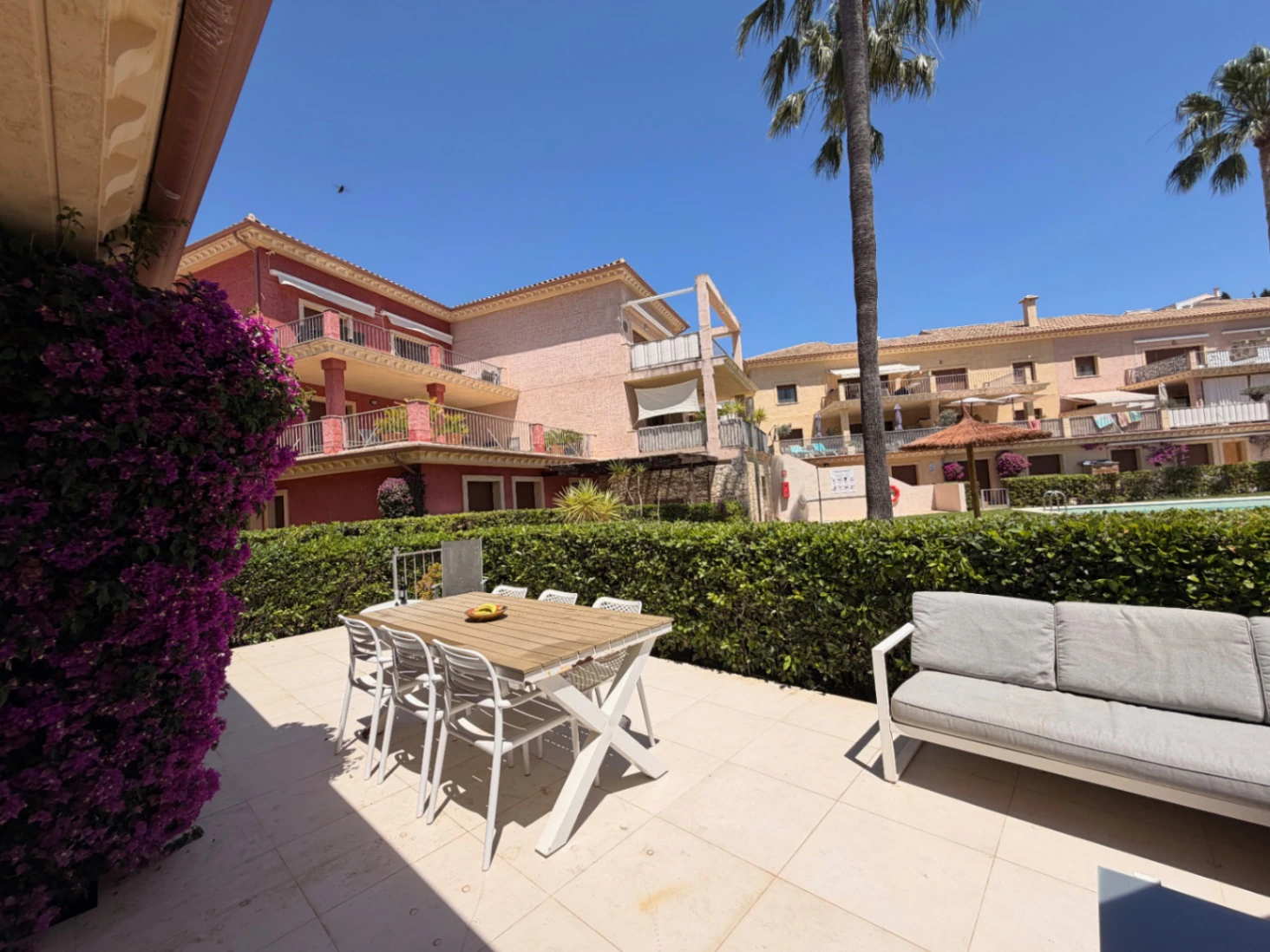 Apartamento en planta baja con amplia terraza en venta en Montemar, Benissa Costa